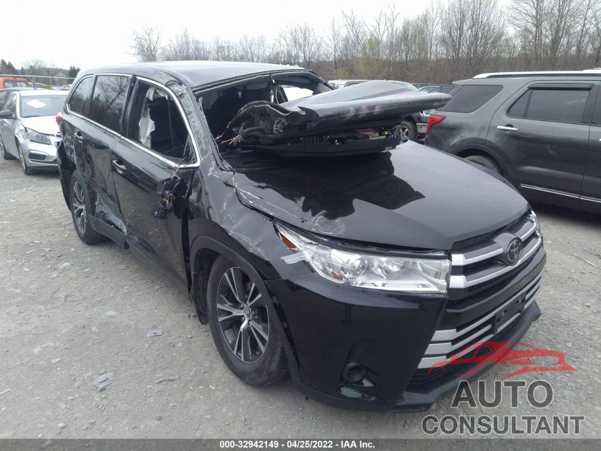 TOYOTA HIGHLANDER 2017 - 5TDBZRFH4HS403374