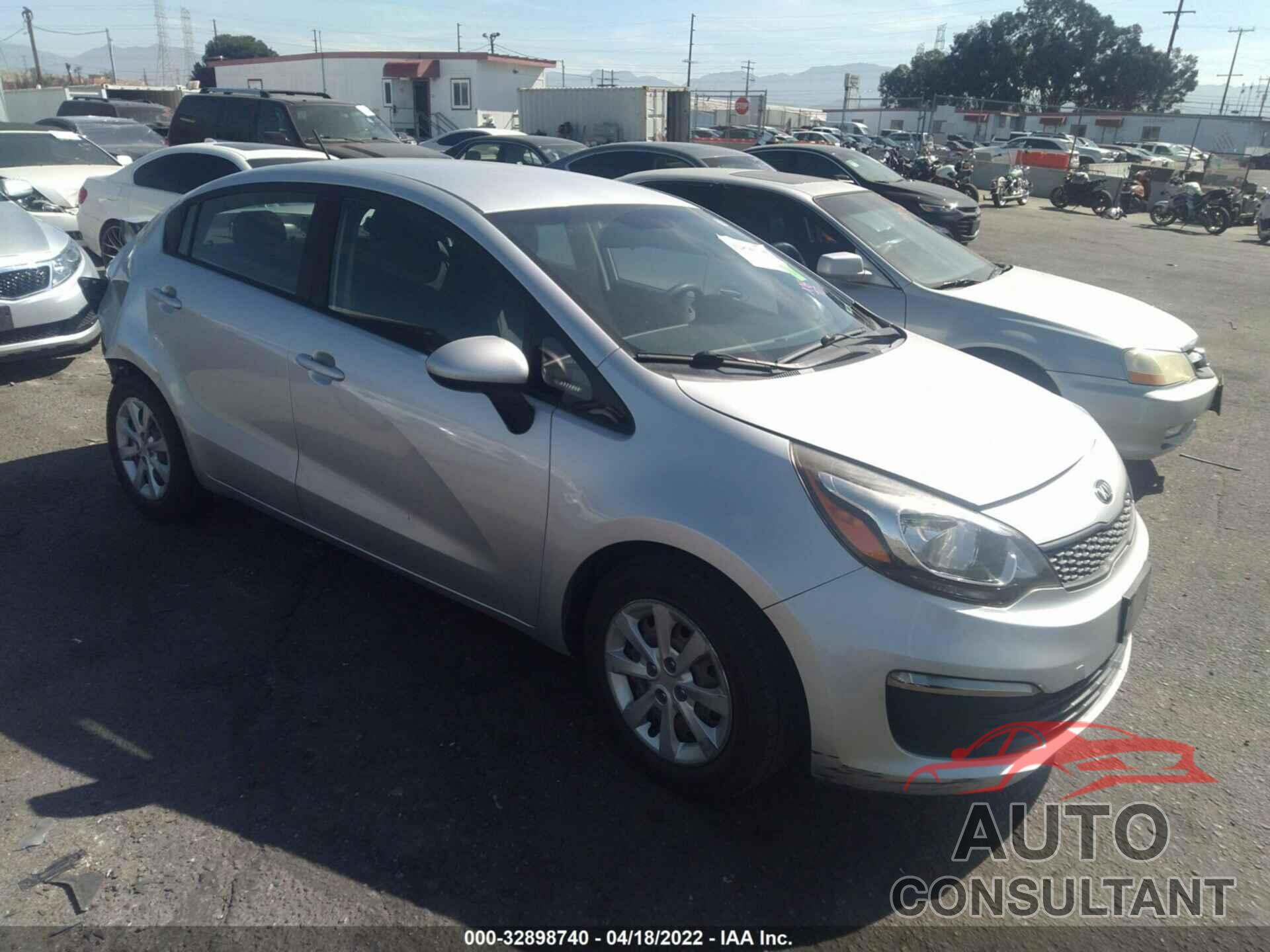 KIA RIO 2016 - KNADM4A31G6670487