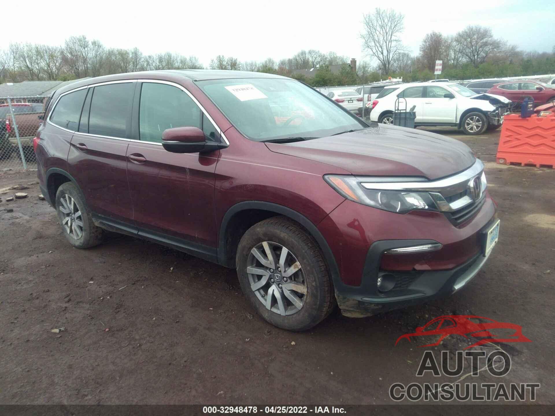 HONDA PILOT 2019 - 5FNYF6H52KB041416
