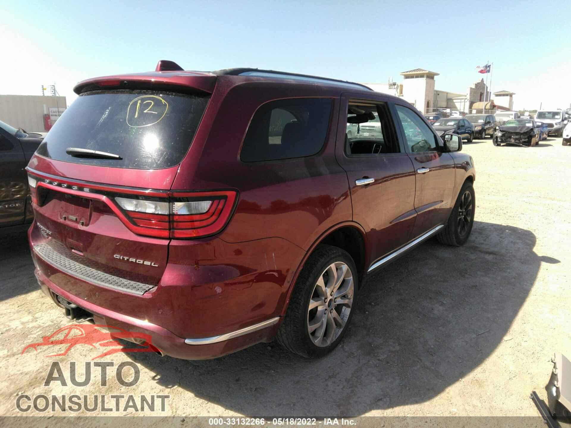 DODGE DURANGO 2017 - 1C4RDHEG5HC838678