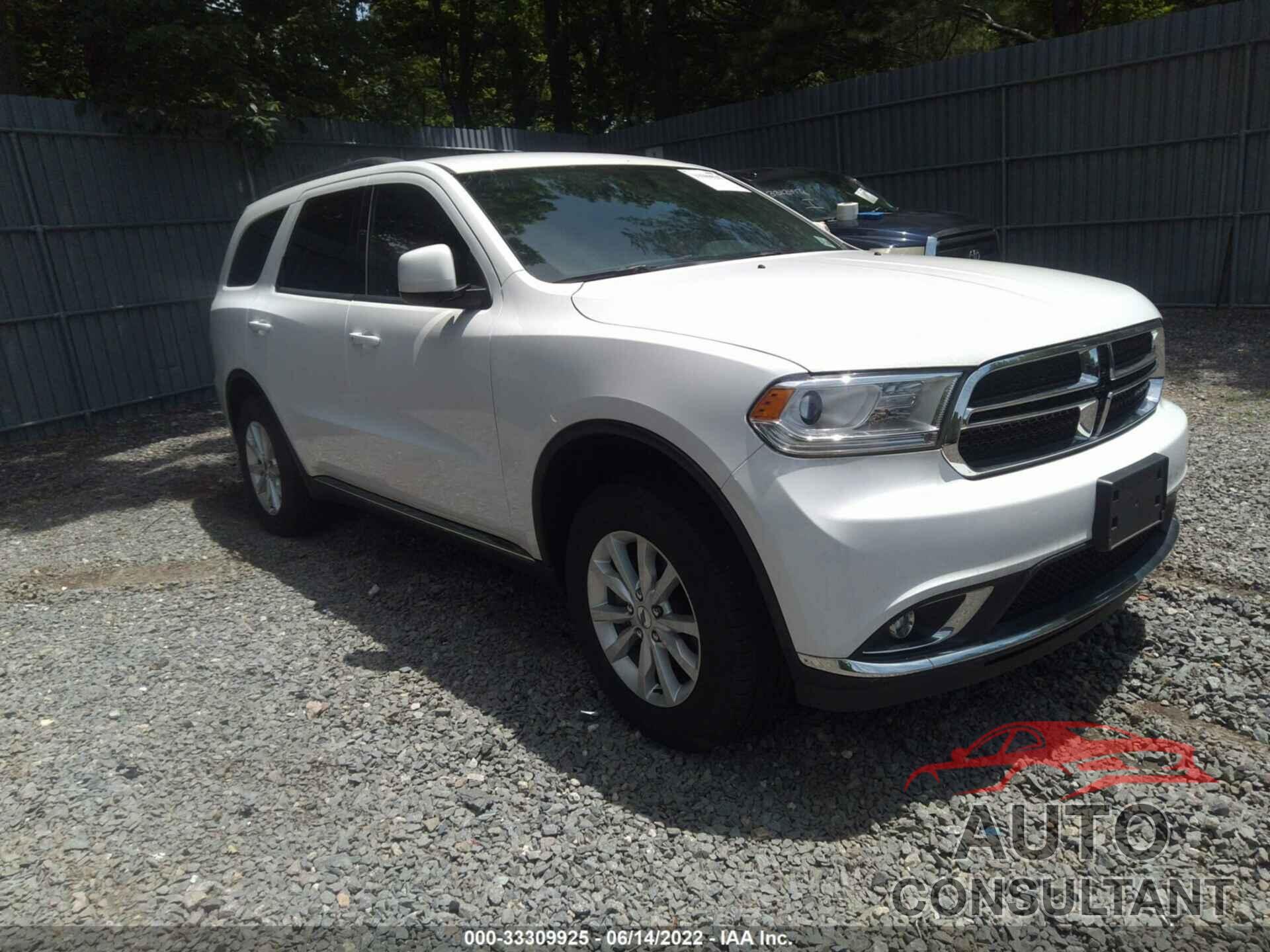 DODGE DURANGO 2020 - 1C4RDJAG4LC220659