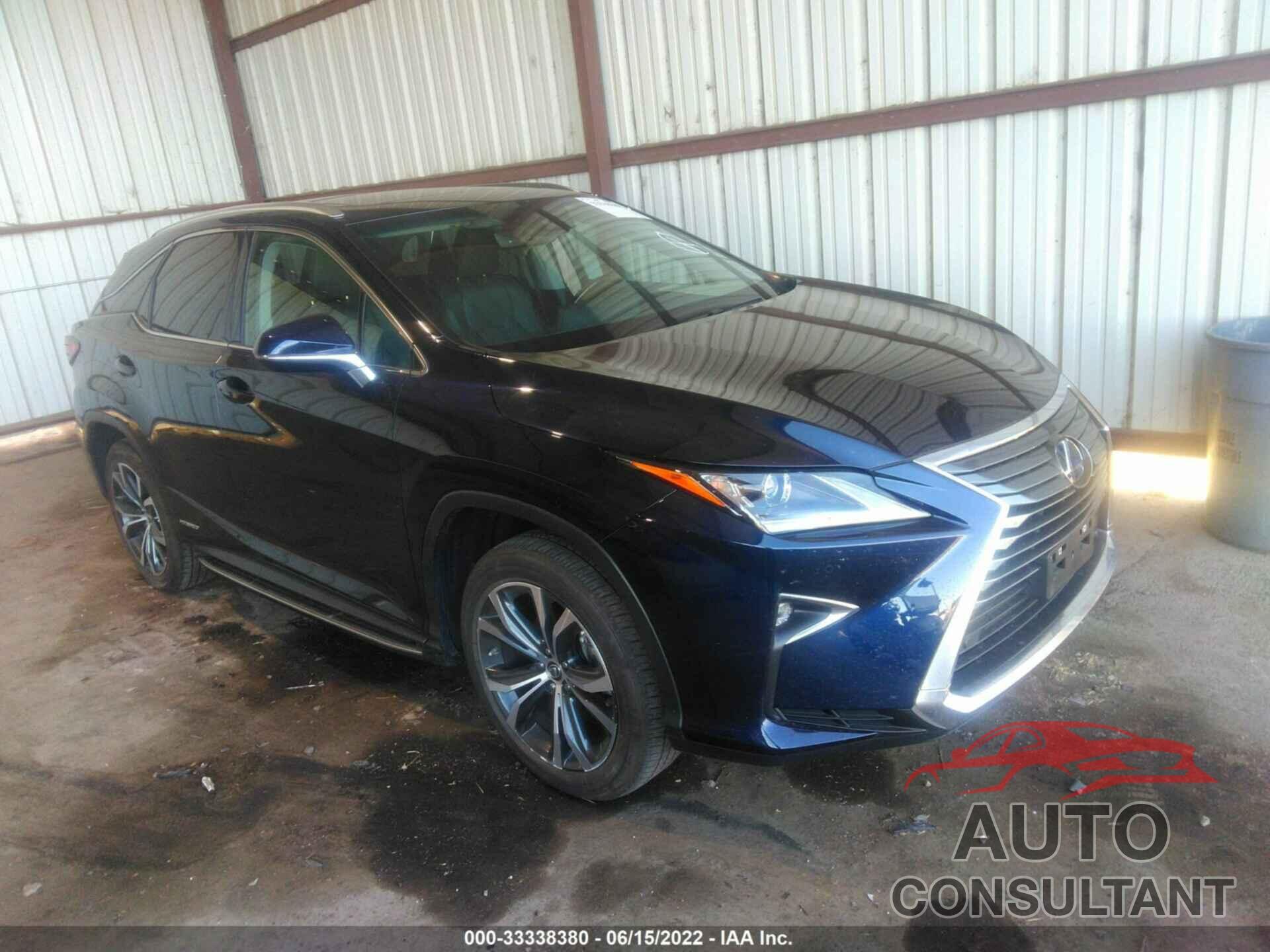 LEXUS RX 2018 - 2T2BGMCA7JC024864