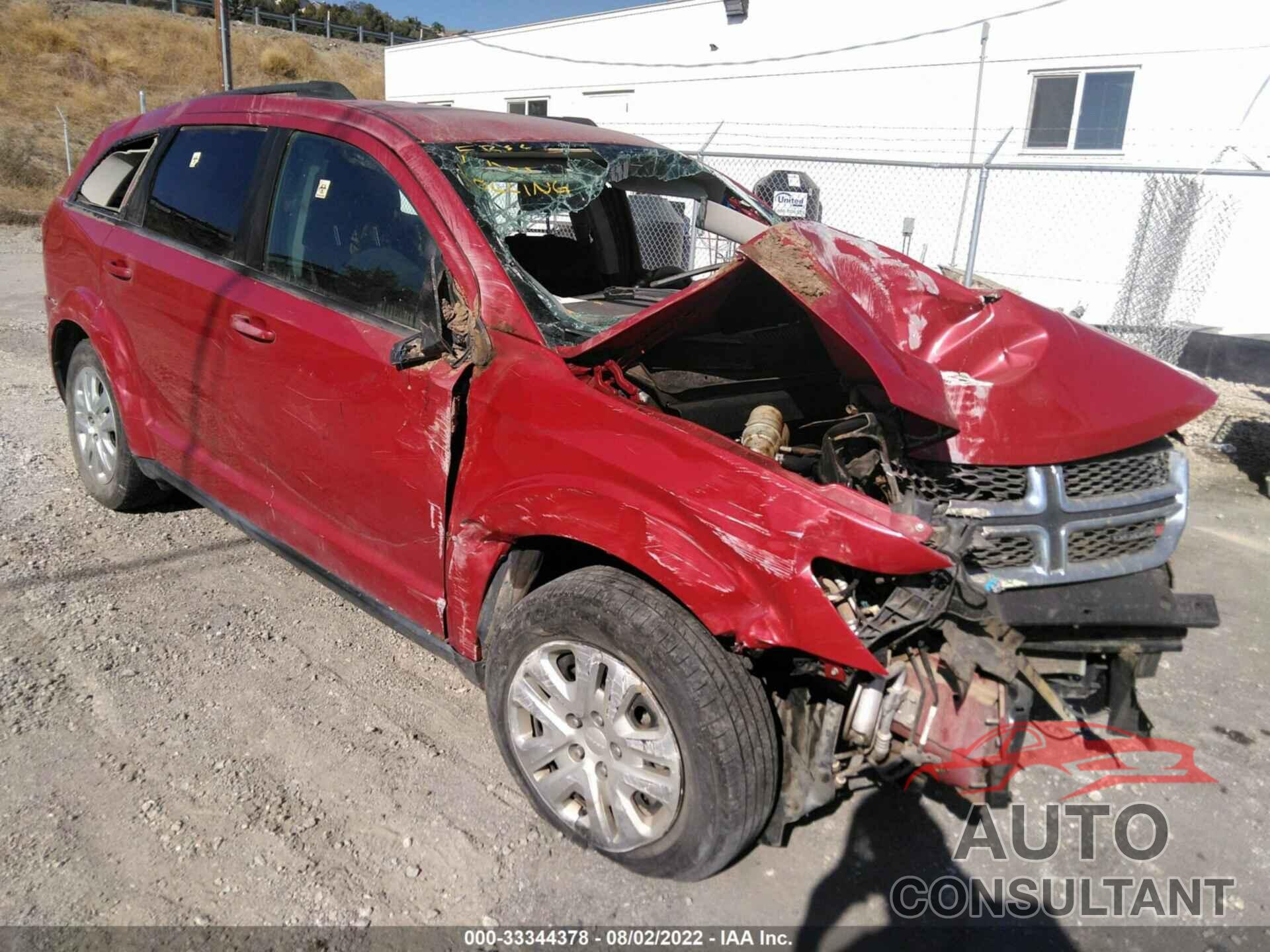 DODGE JOURNEY 2016 - 3C4PDCAB1GT246332