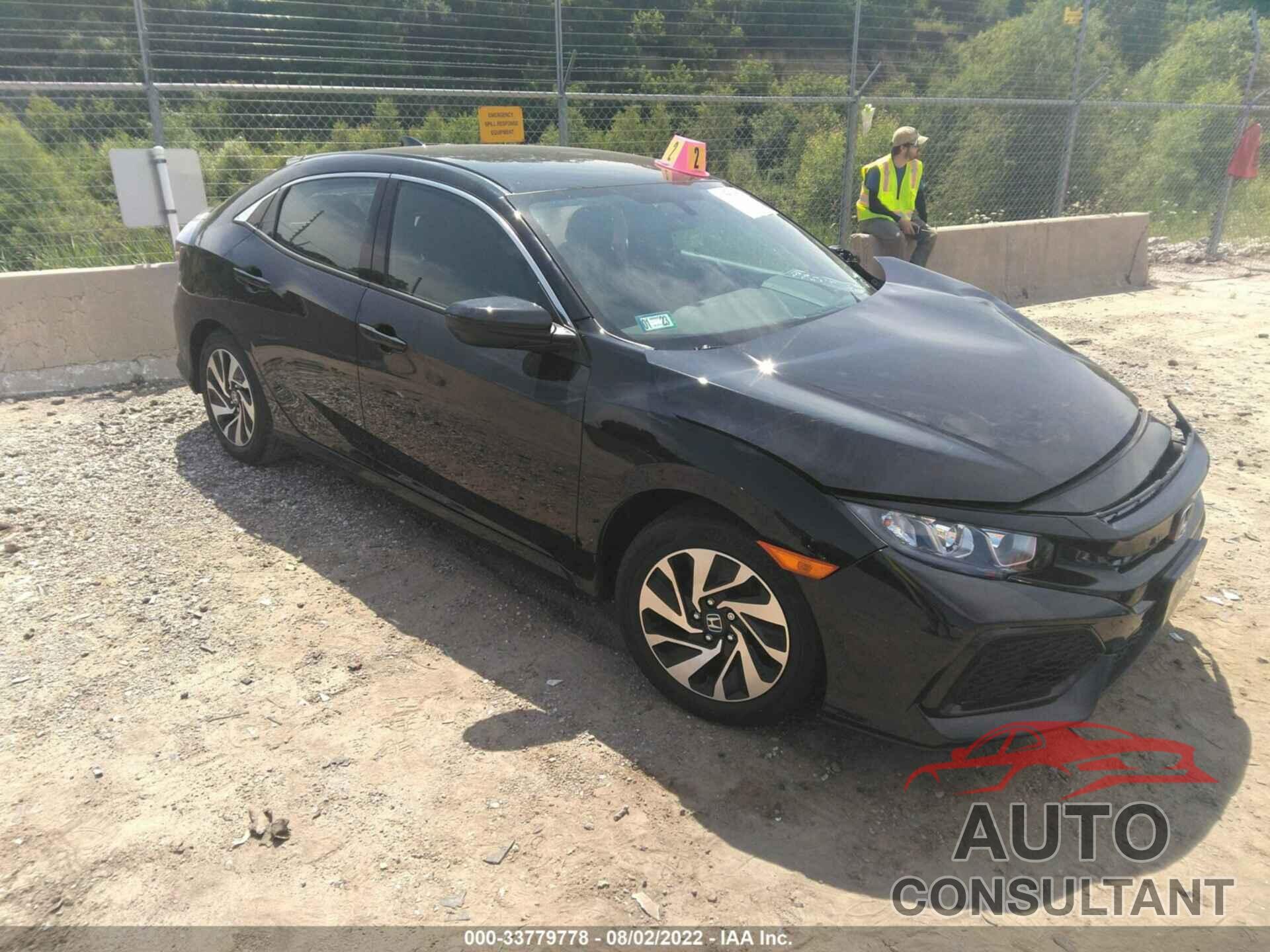 HONDA CIVIC HATCHBACK 2017 - SHHFK7H27HU206236