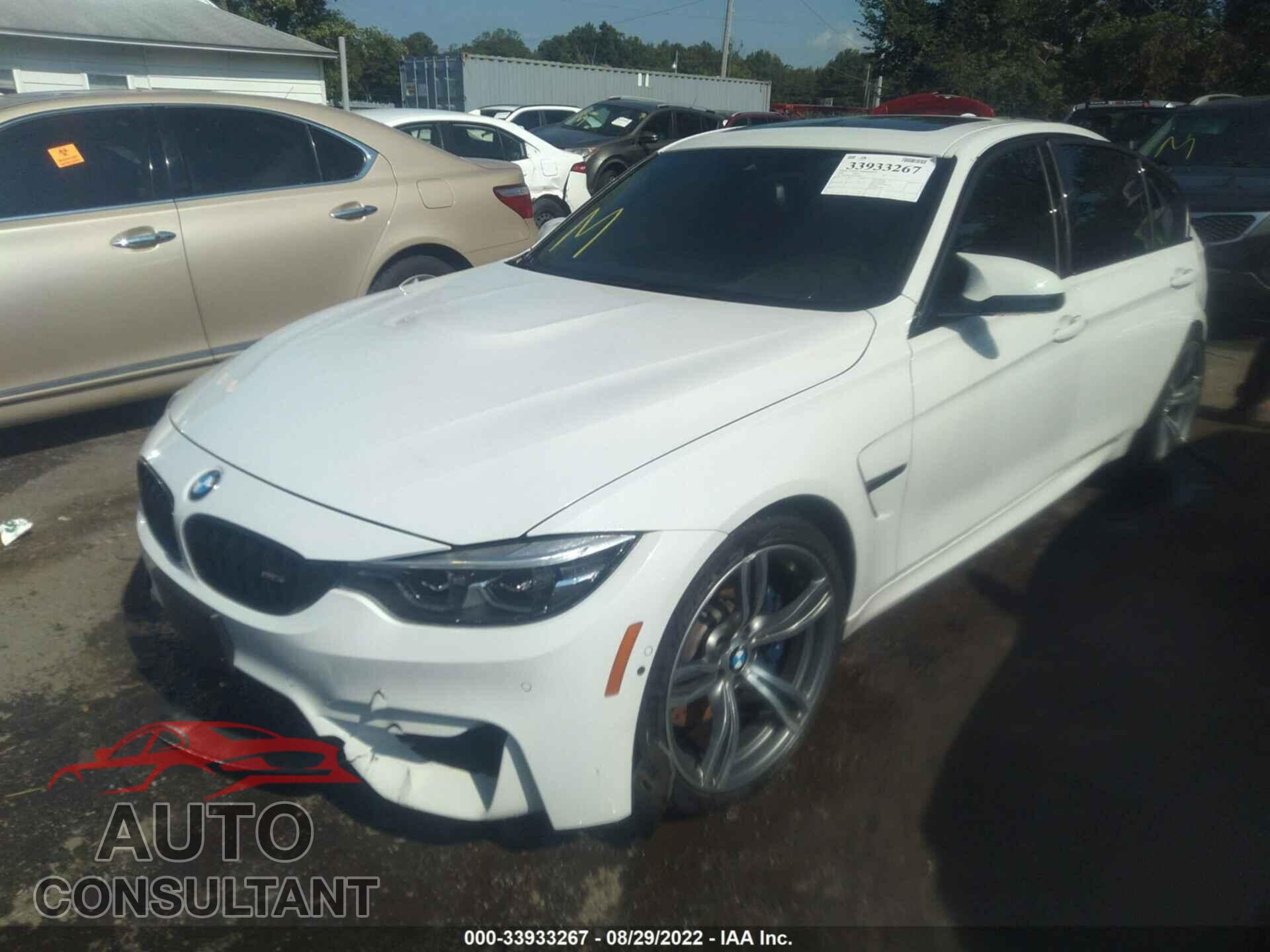 BMW M3 2018 - WBS8M9C5XJ5K98511