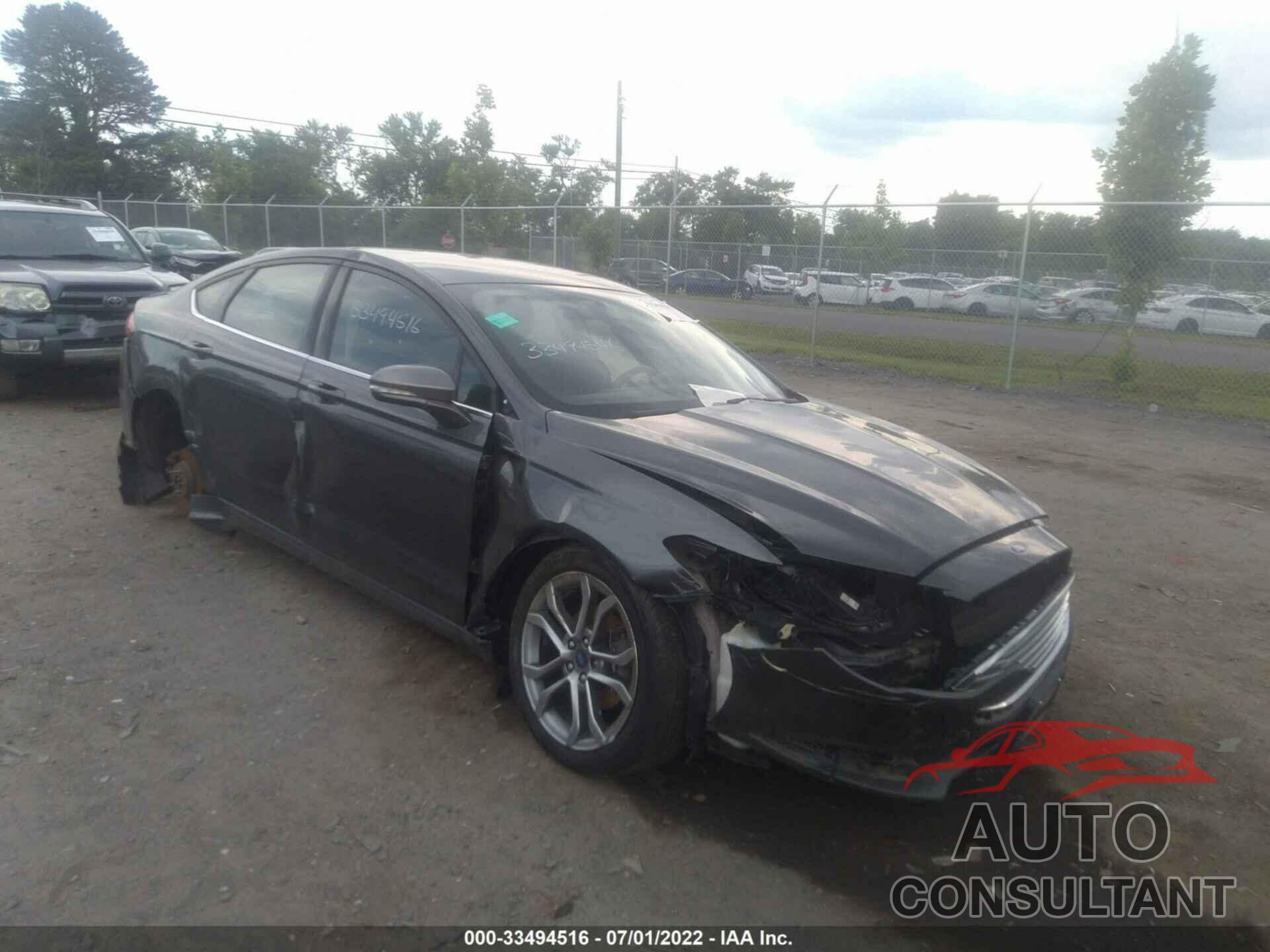 FORD FUSION 2017 - 3FA6P0T97HR208362