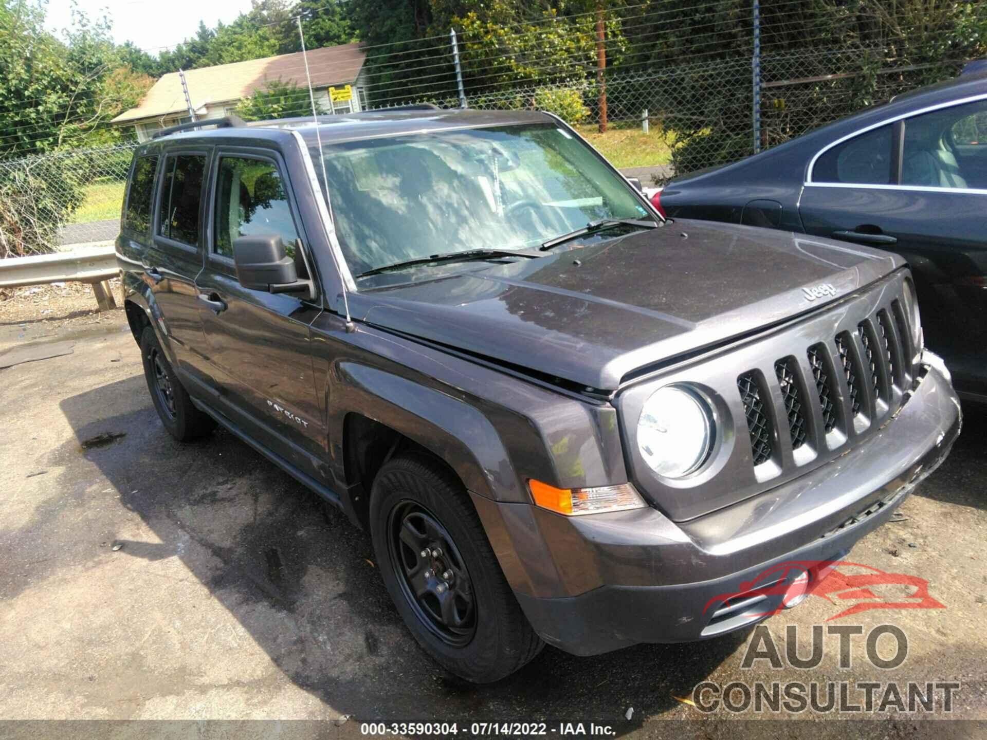 JEEP PATRIOT 2016 - 1C4NJPBB8GD601704