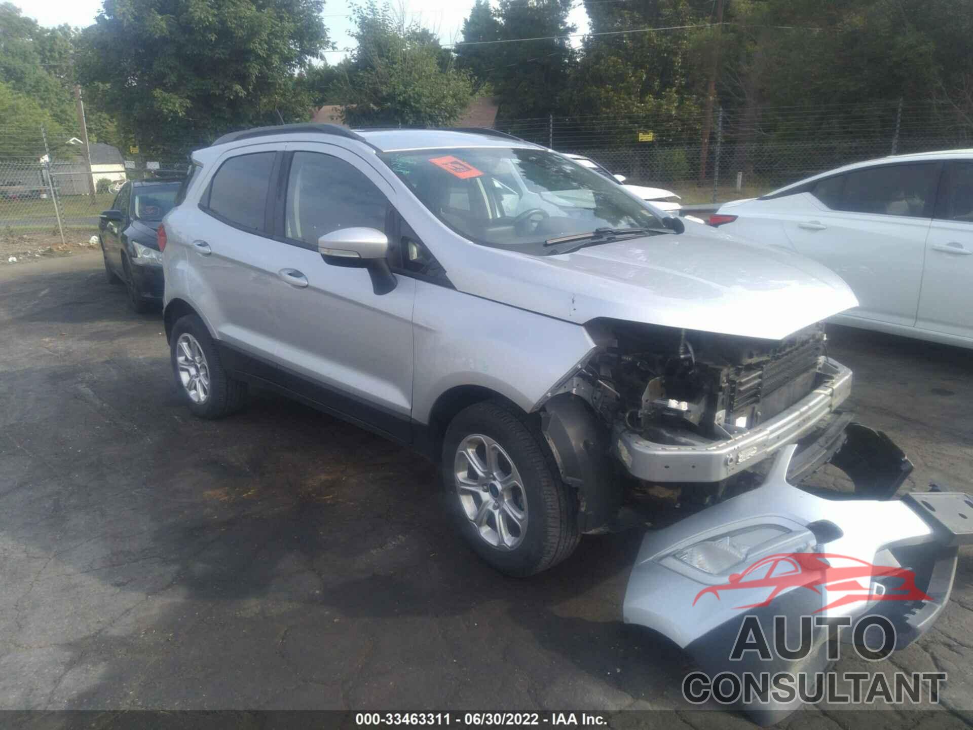 FORD ECOSPORT 2019 - MAJ6S3GL4KC284505