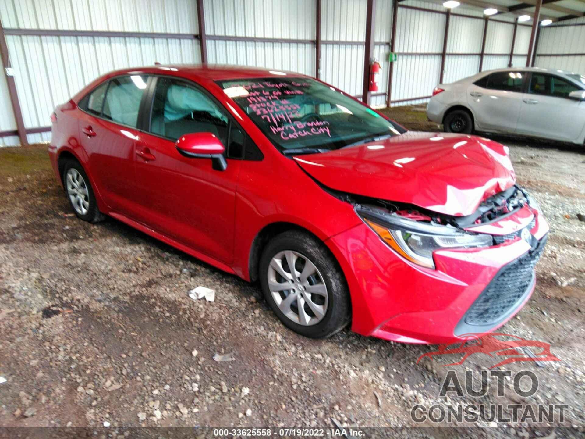 TOYOTA COROLLA 2021 - 5YFEPMAE6MP191874