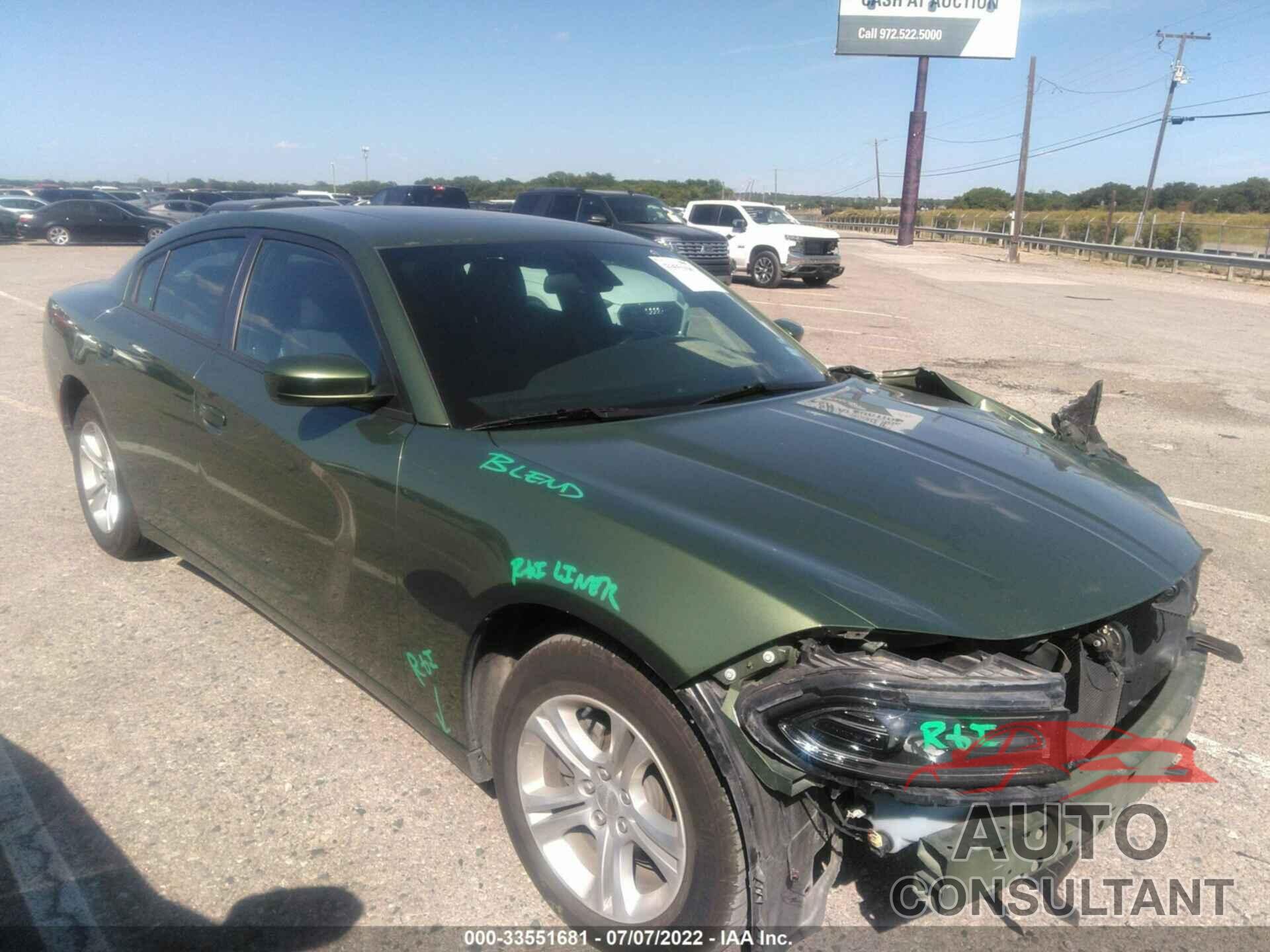 DODGE CHARGER 2020 - 2C3CDXBG3LH103227