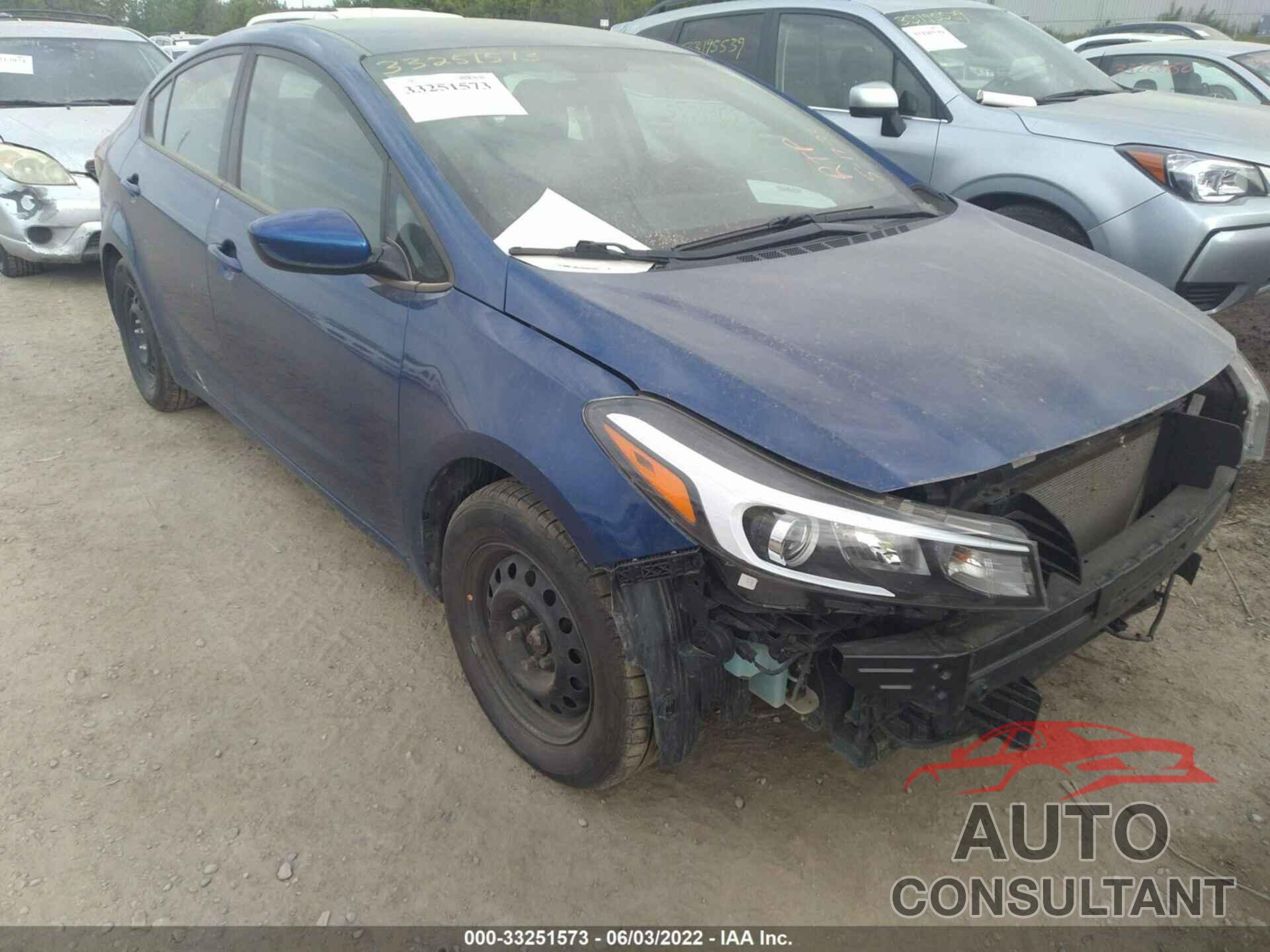 KIA FORTE 2017 - 3KPFK4A74HE124878