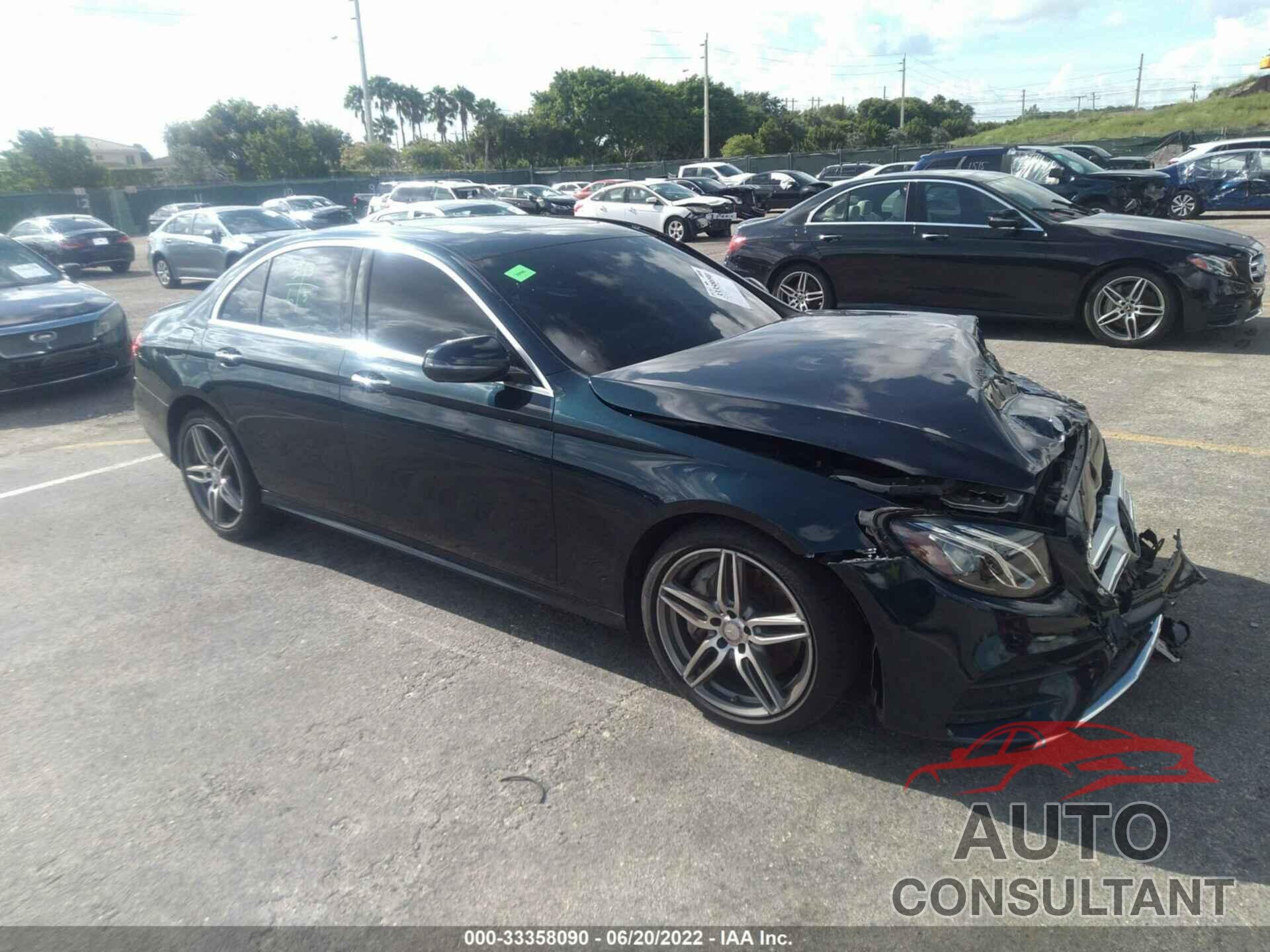 MERCEDES-BENZ E-CLASS 2017 - WDDZF4JB3HA098059