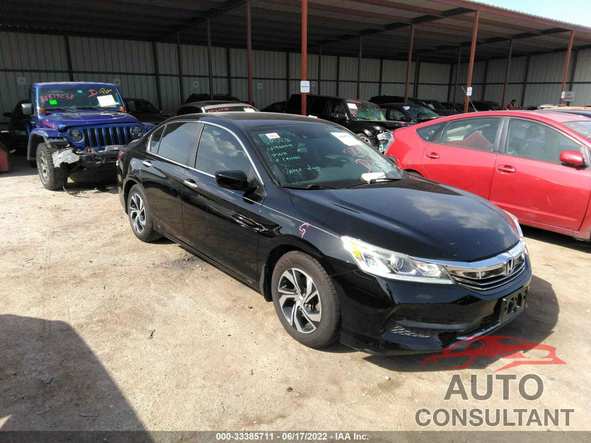 HONDA ACCORD SEDAN 2017 - 1HGCR2F43HA049273