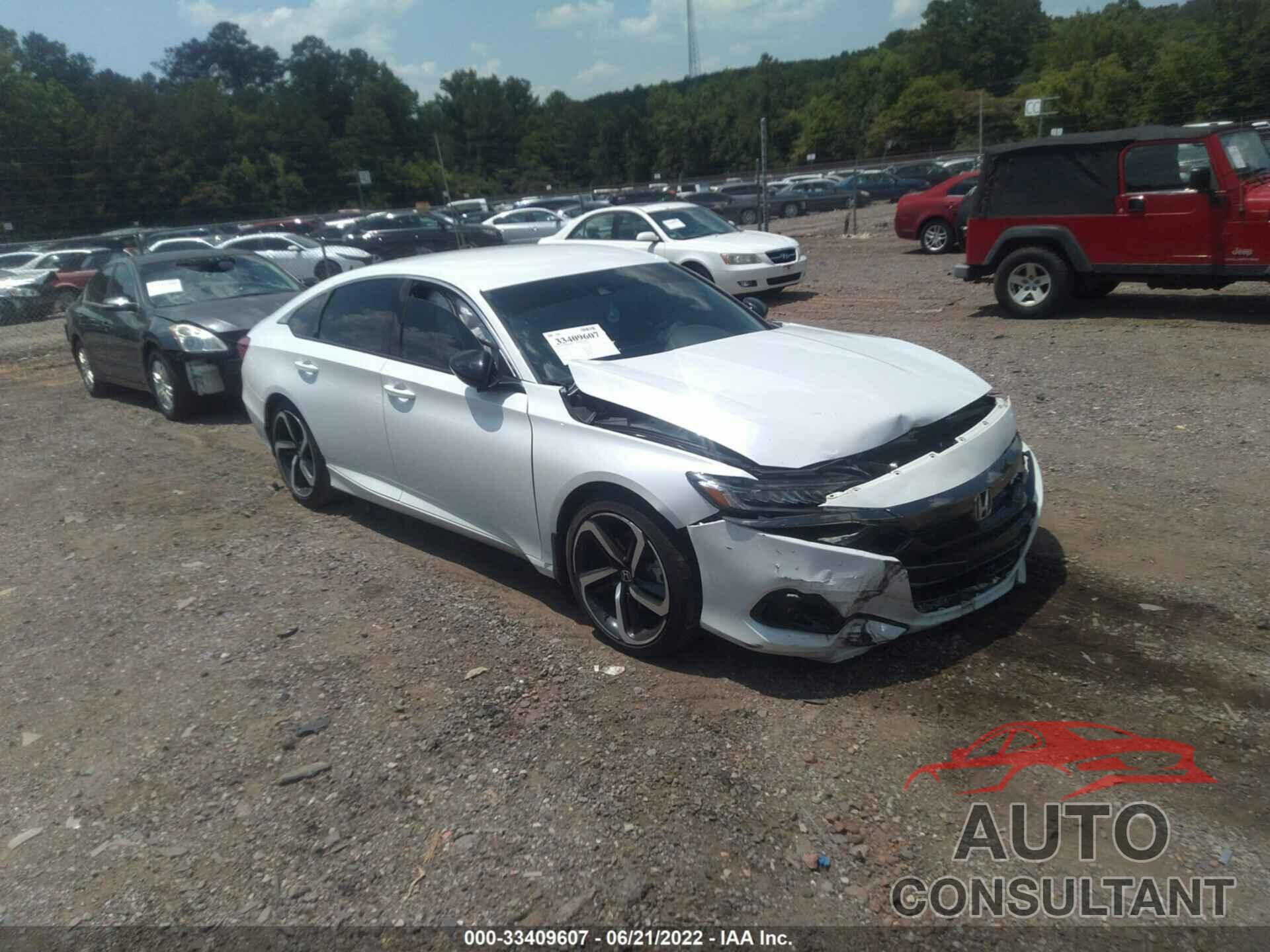 HONDA ACCORD SEDAN 2021 - 1HGCV1F36MA071873