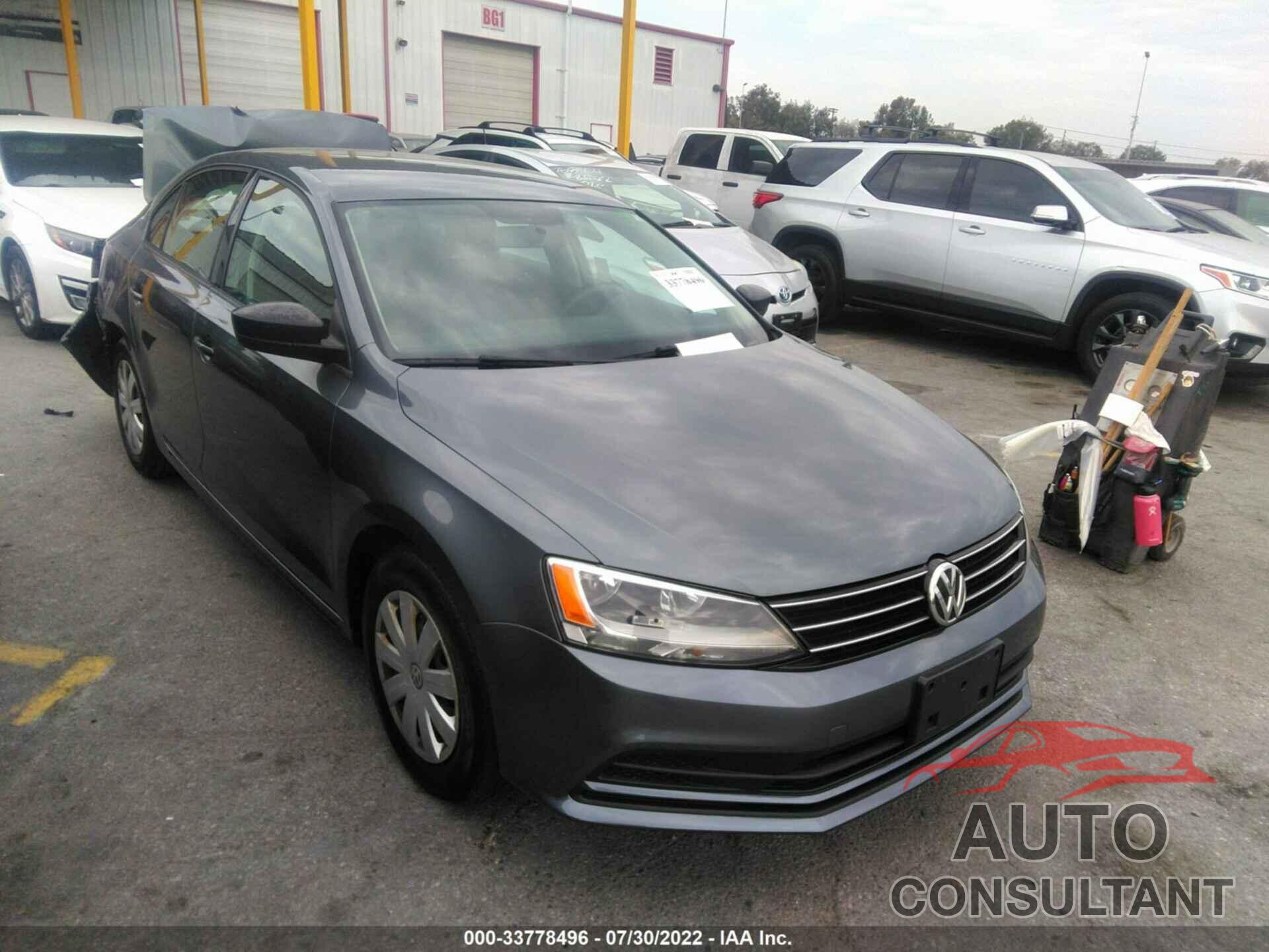 VOLKSWAGEN JETTA SEDAN 2016 - 3VW267AJXGM382565