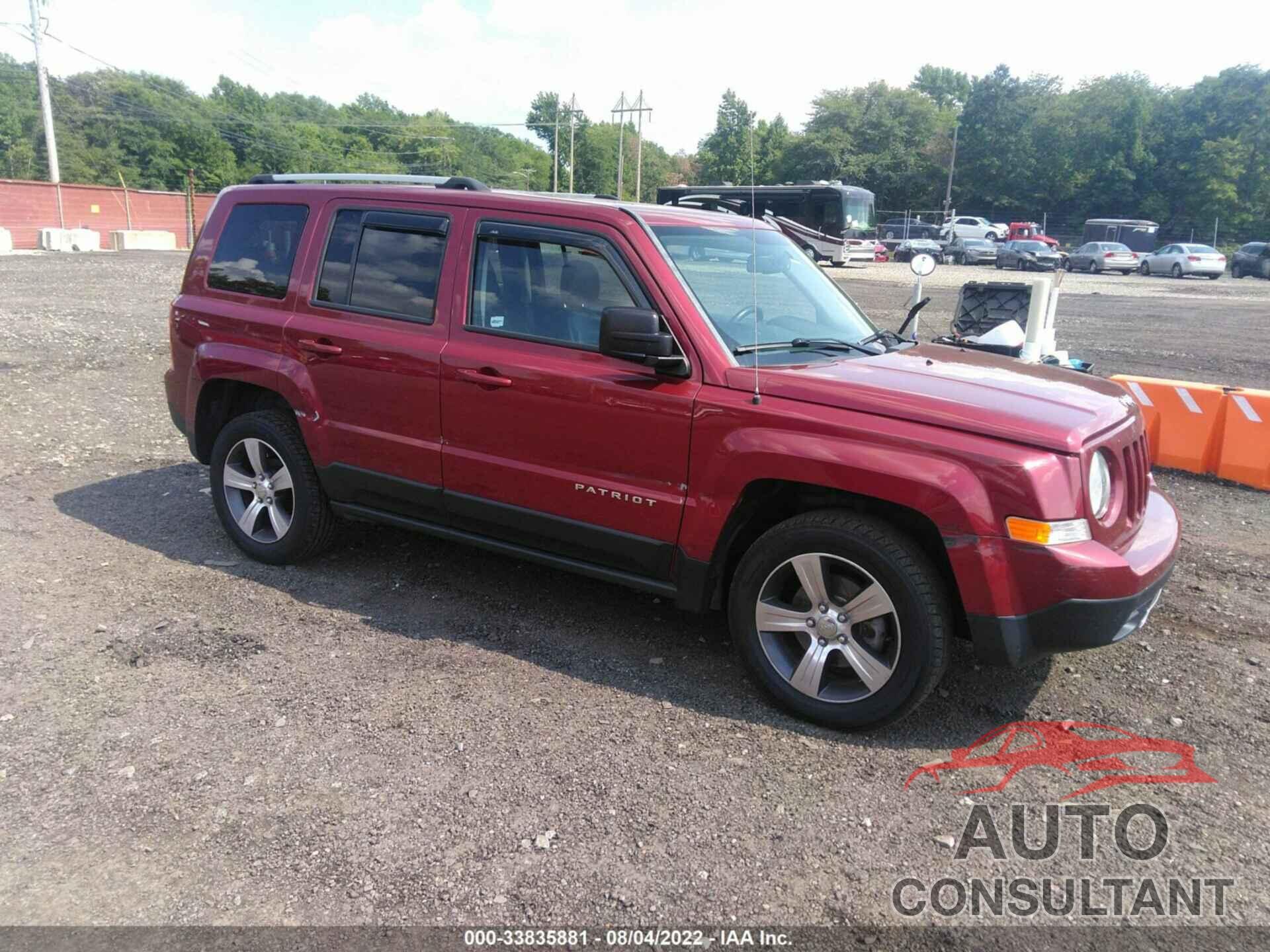 JEEP PATRIOT 2016 - 1C4NJRFB9GD573305