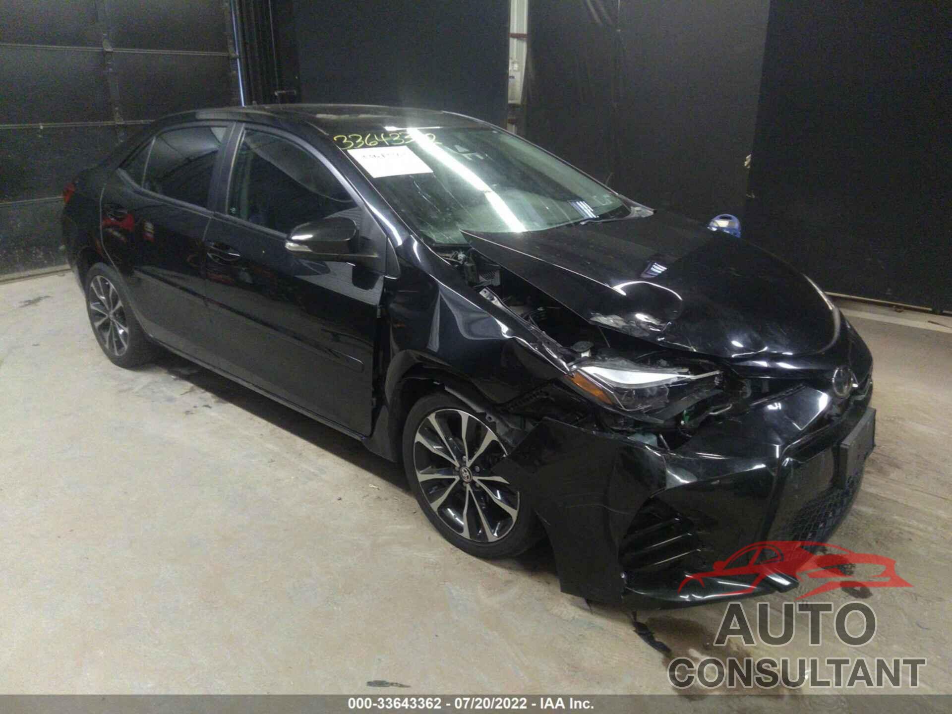 TOYOTA COROLLA 2017 - 2T1BURHE4HC953684