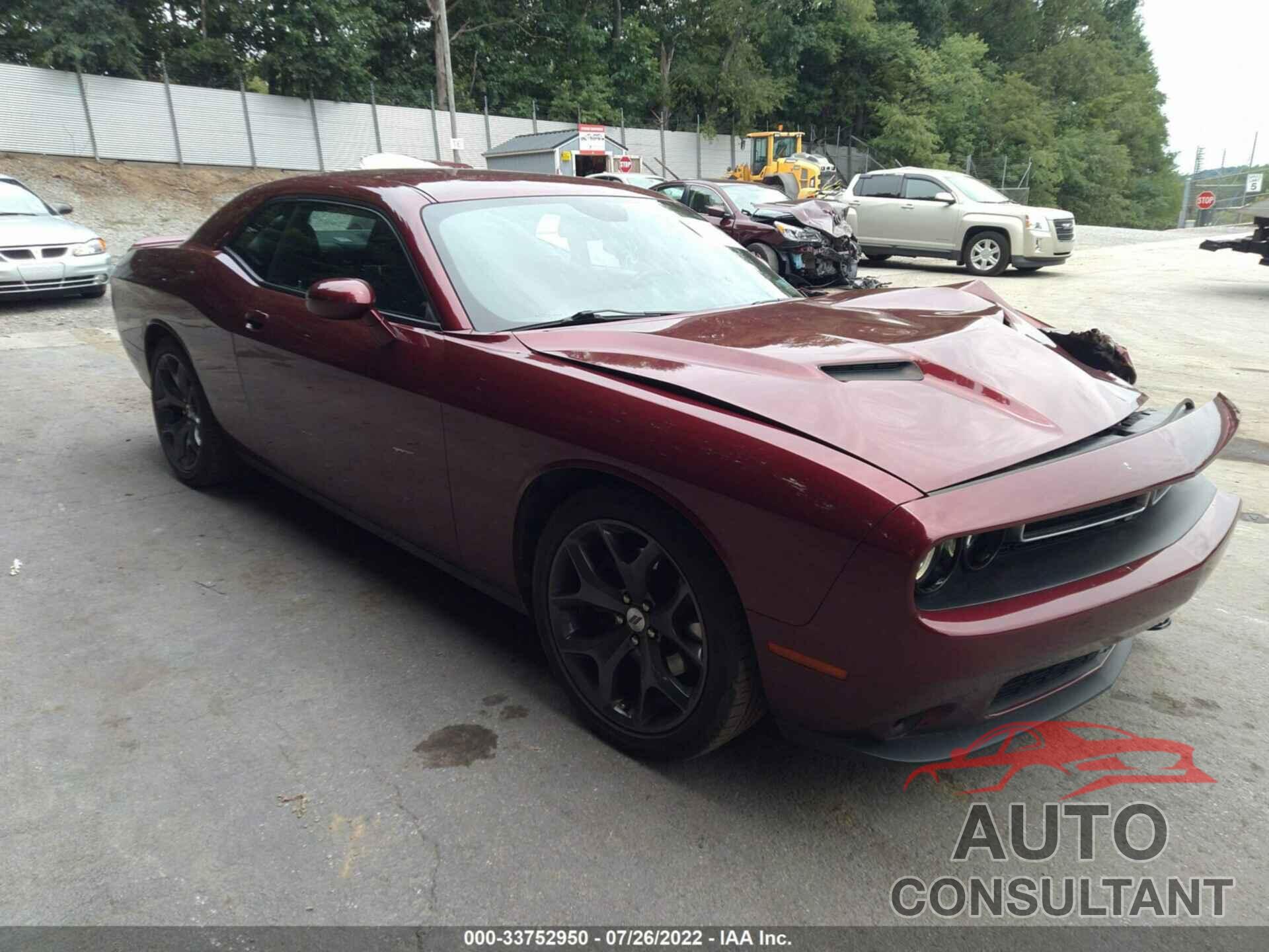 DODGE CHALLENGER 2017 - 2C3CDZAGXHH651472
