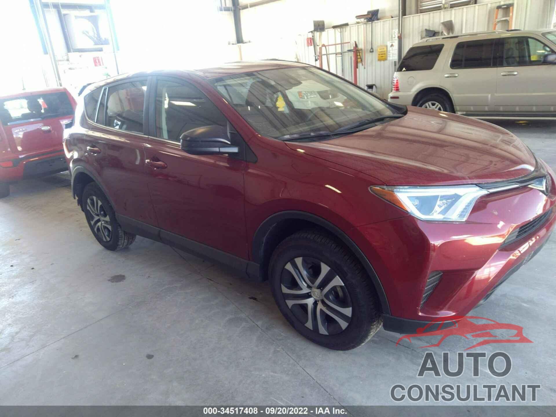 TOYOTA RAV4 2018 - JTMBFREV9JD252274