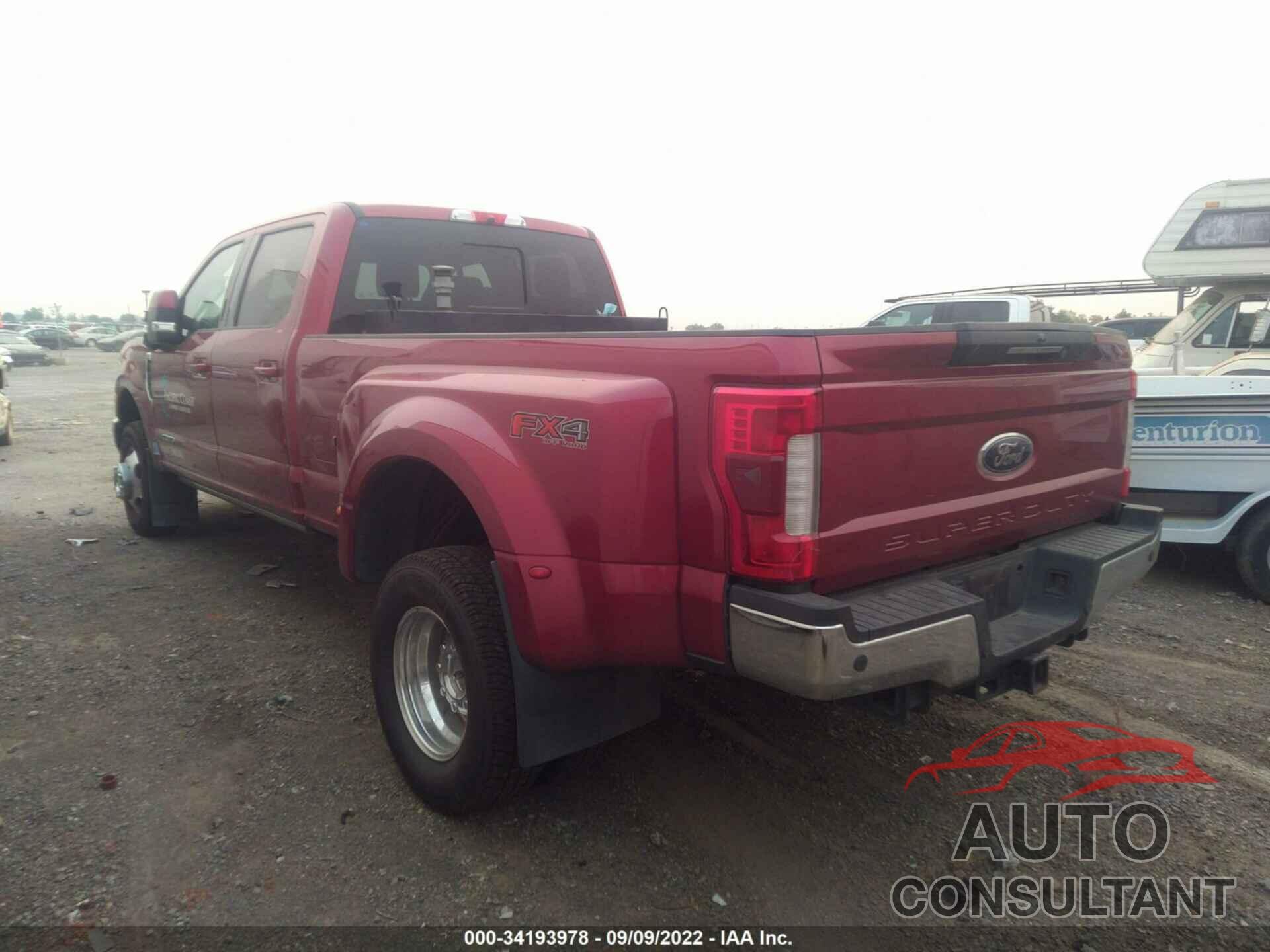 FORD SUPER DUTY F-350 DRW 2017 - 1FT8W3DT8HEF17746
