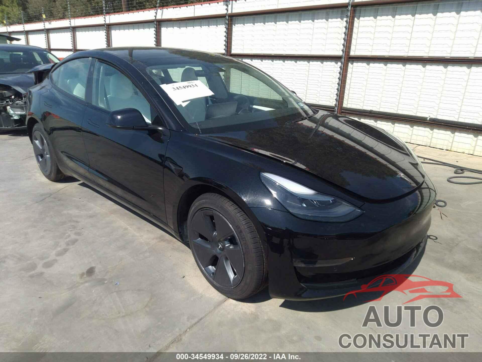 TESLA MODEL 3 2021 - 5YJ3E1EA2MF143755