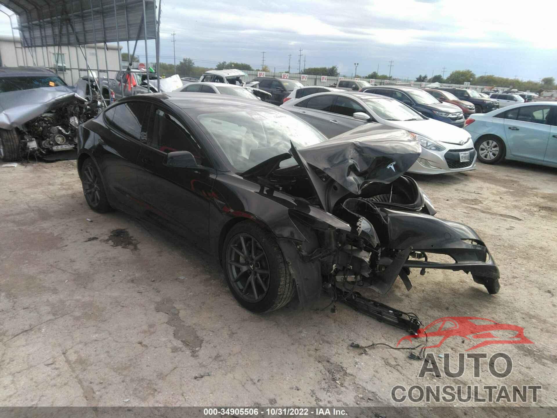 TESLA MODEL 3 2021 - 5YJ3E1EB0MF025020