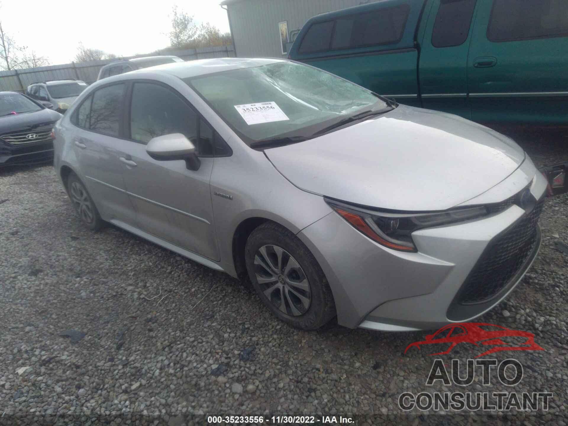 TOYOTA COROLLA 2021 - JTDEAMDE5MJ008403