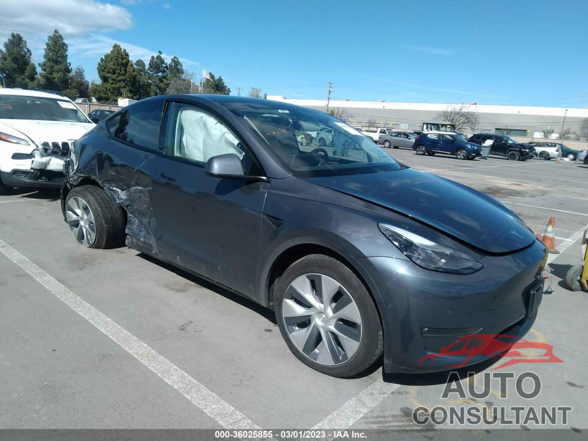 TESLA MODEL Y 2022 - 7SAYGAEE7NF555158