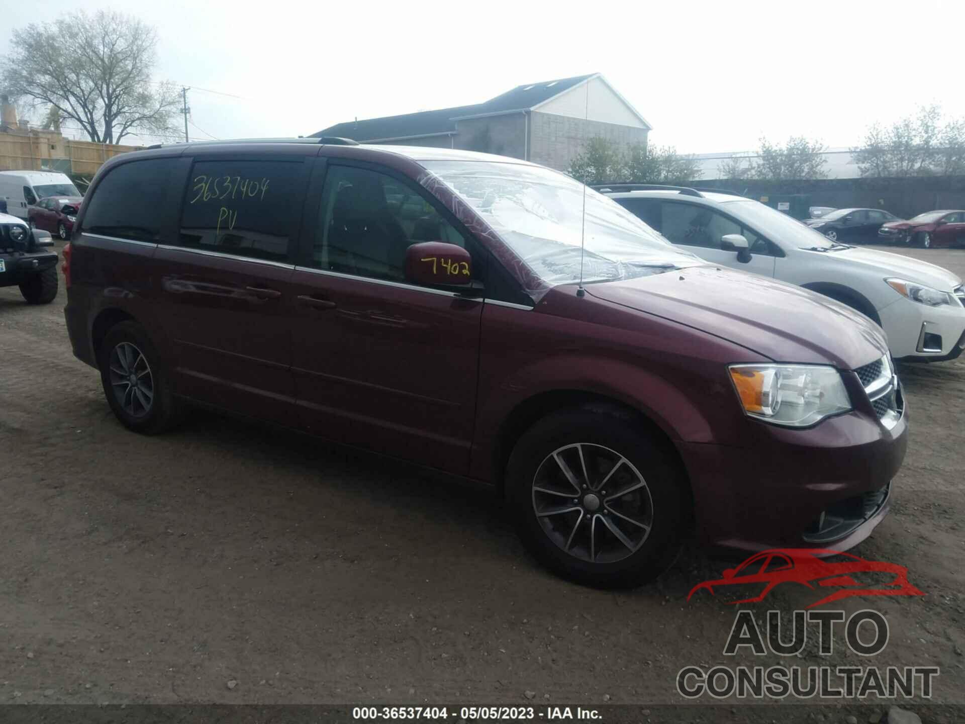 DODGE GRAND CARAVAN 2017 - 2C4RDGCG6HR873332