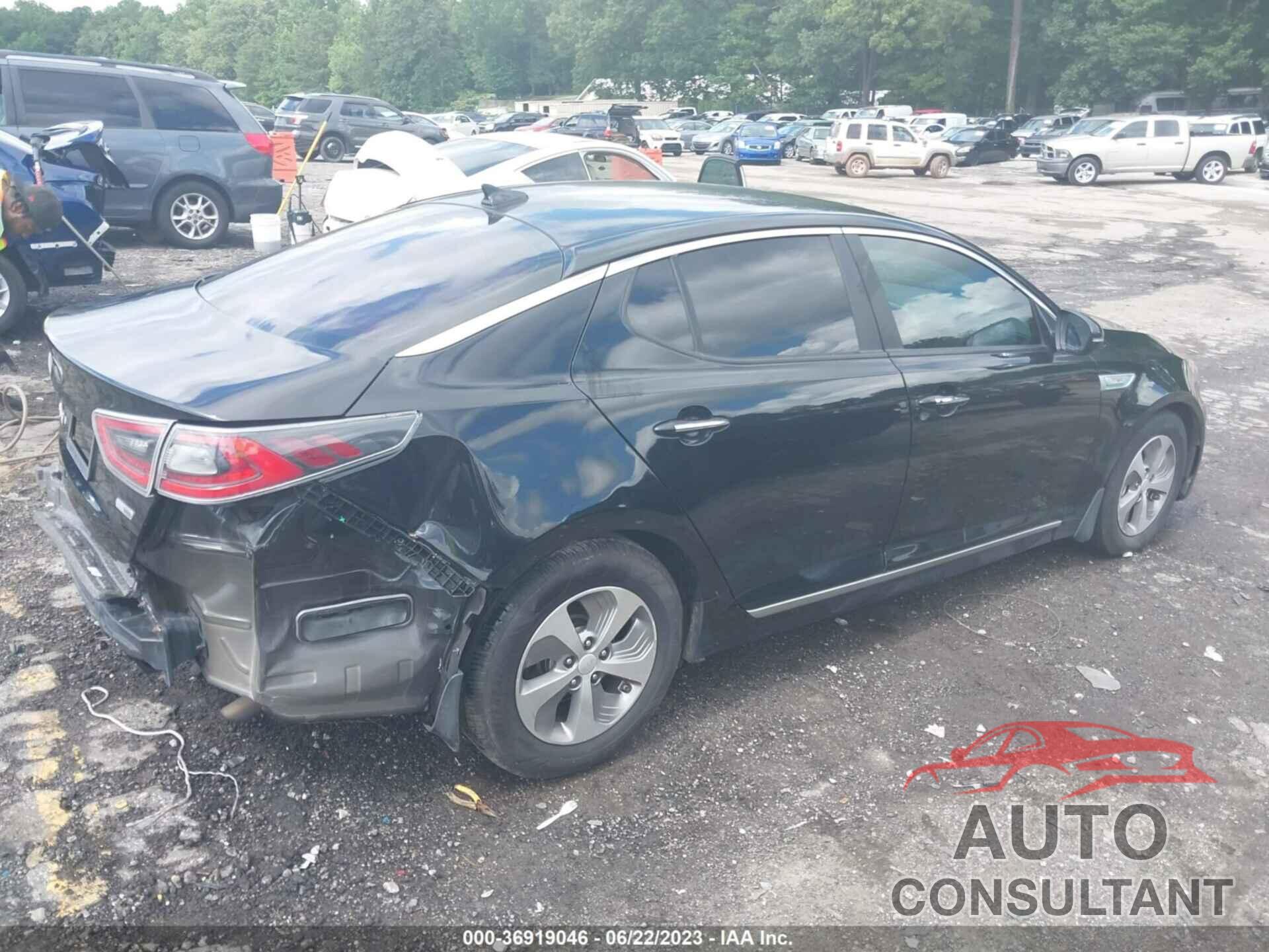 KIA OPTIMA HYBRID 2016 - KNAGM4AD6G5095802