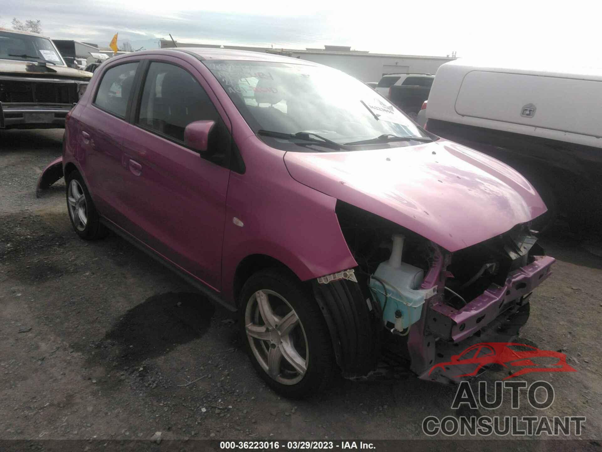 MITSUBISHI MIRAGE 2015 - ML32A3HJ9FH038991