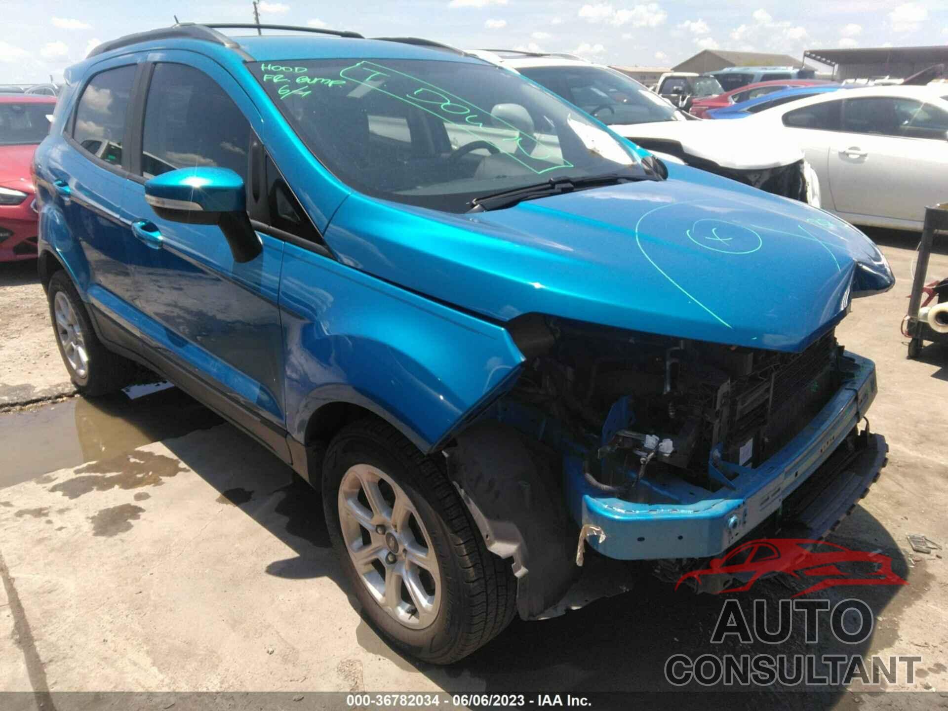 FORD ECOSPORT 2019 - MAJ3S2GE5KC303643