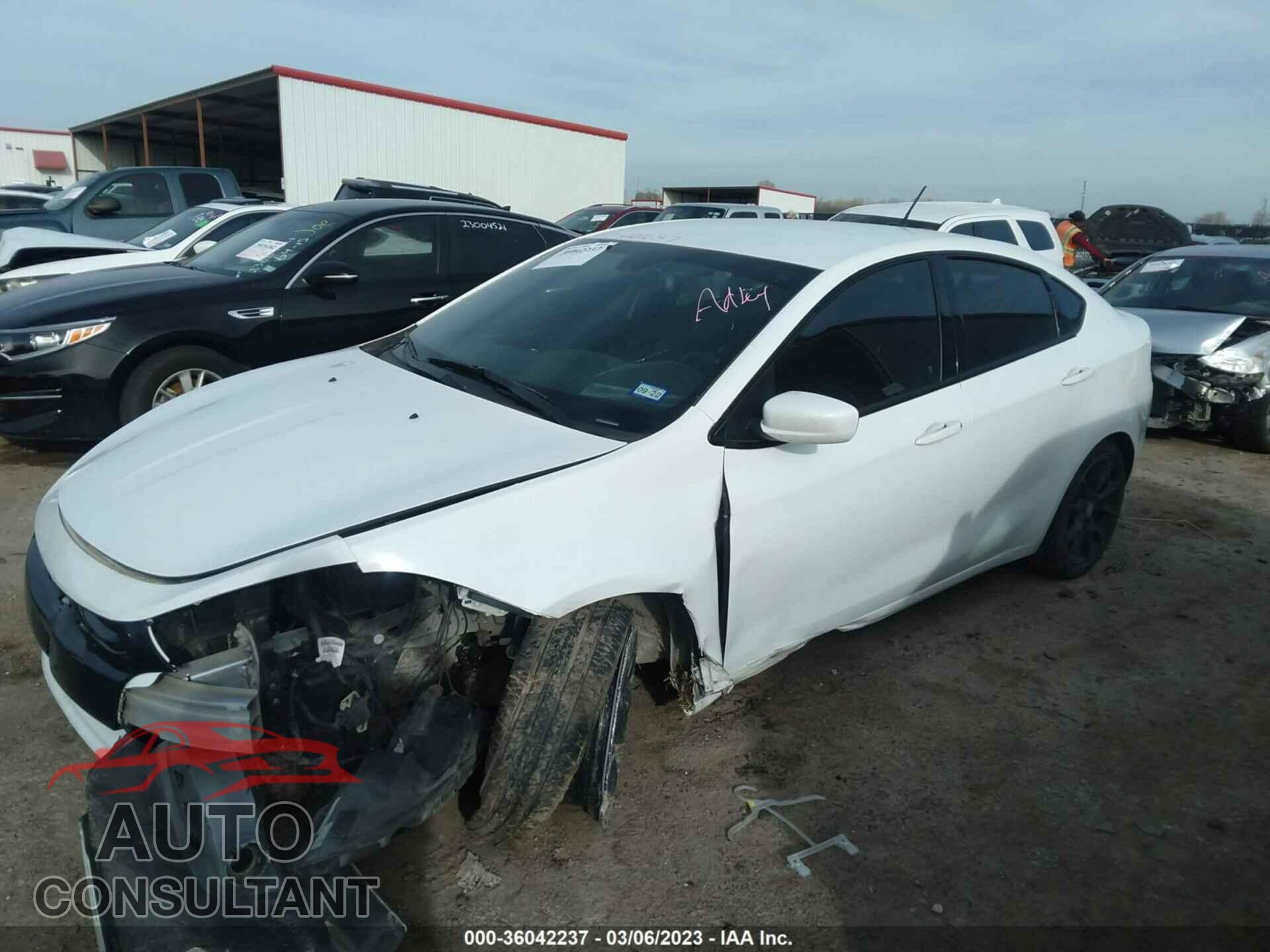 DODGE DART 2015 - 1C3CDFBB2FD116888