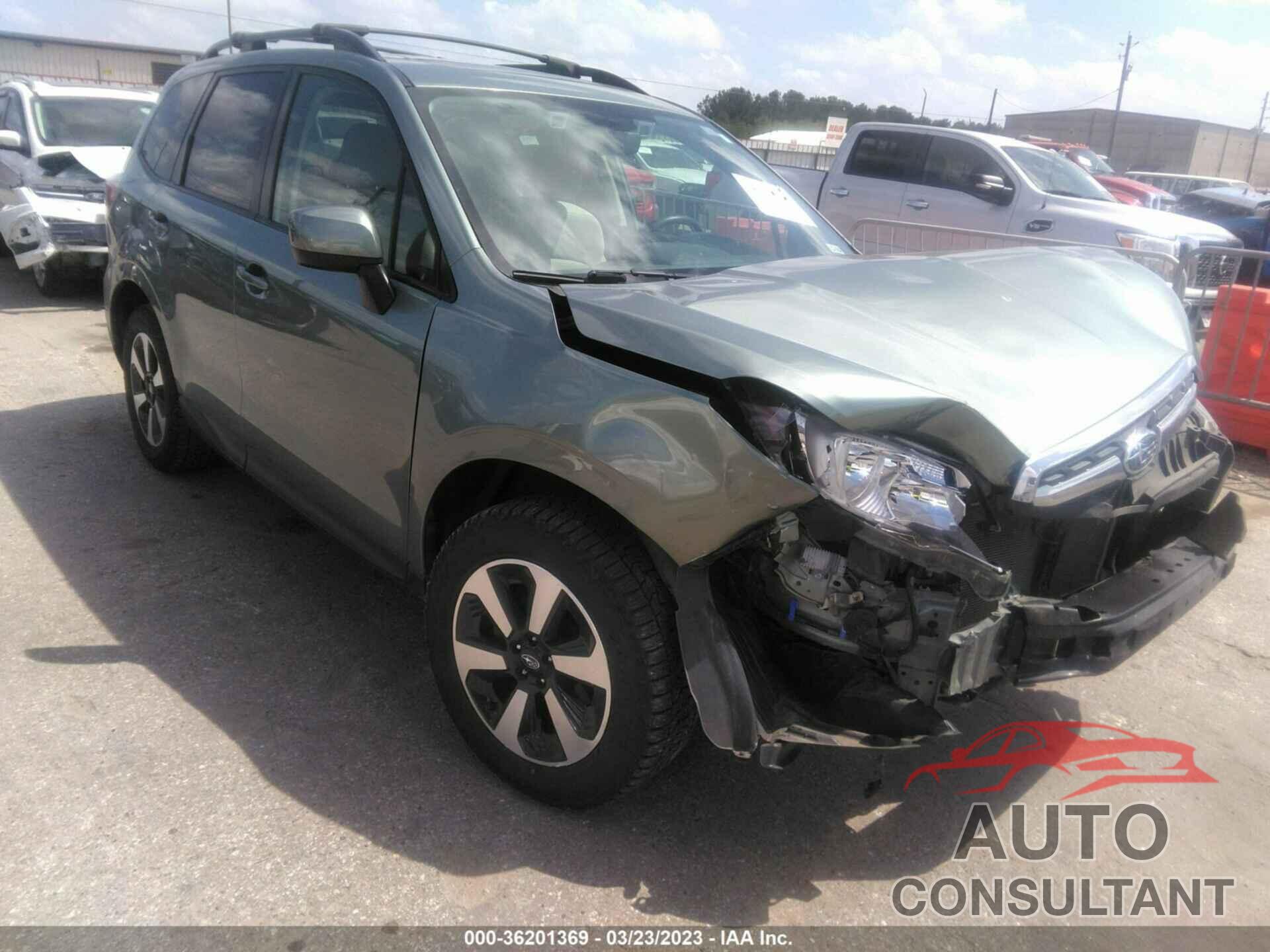 SUBARU FORESTER 2018 - JF2SJAGC8JH462953