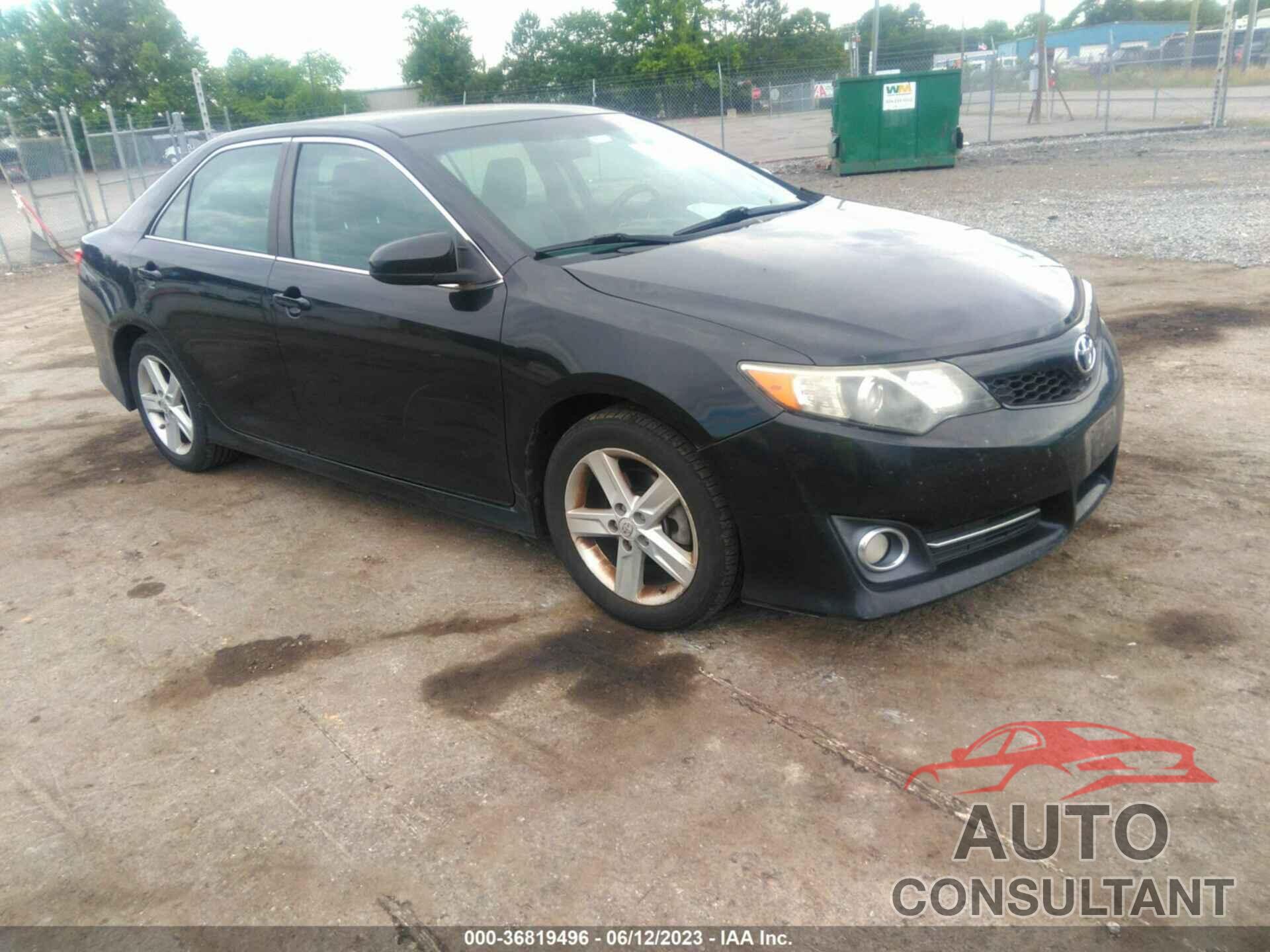 TOYOTA CAMRY 2012 - 4T1BF1FK6CU065210