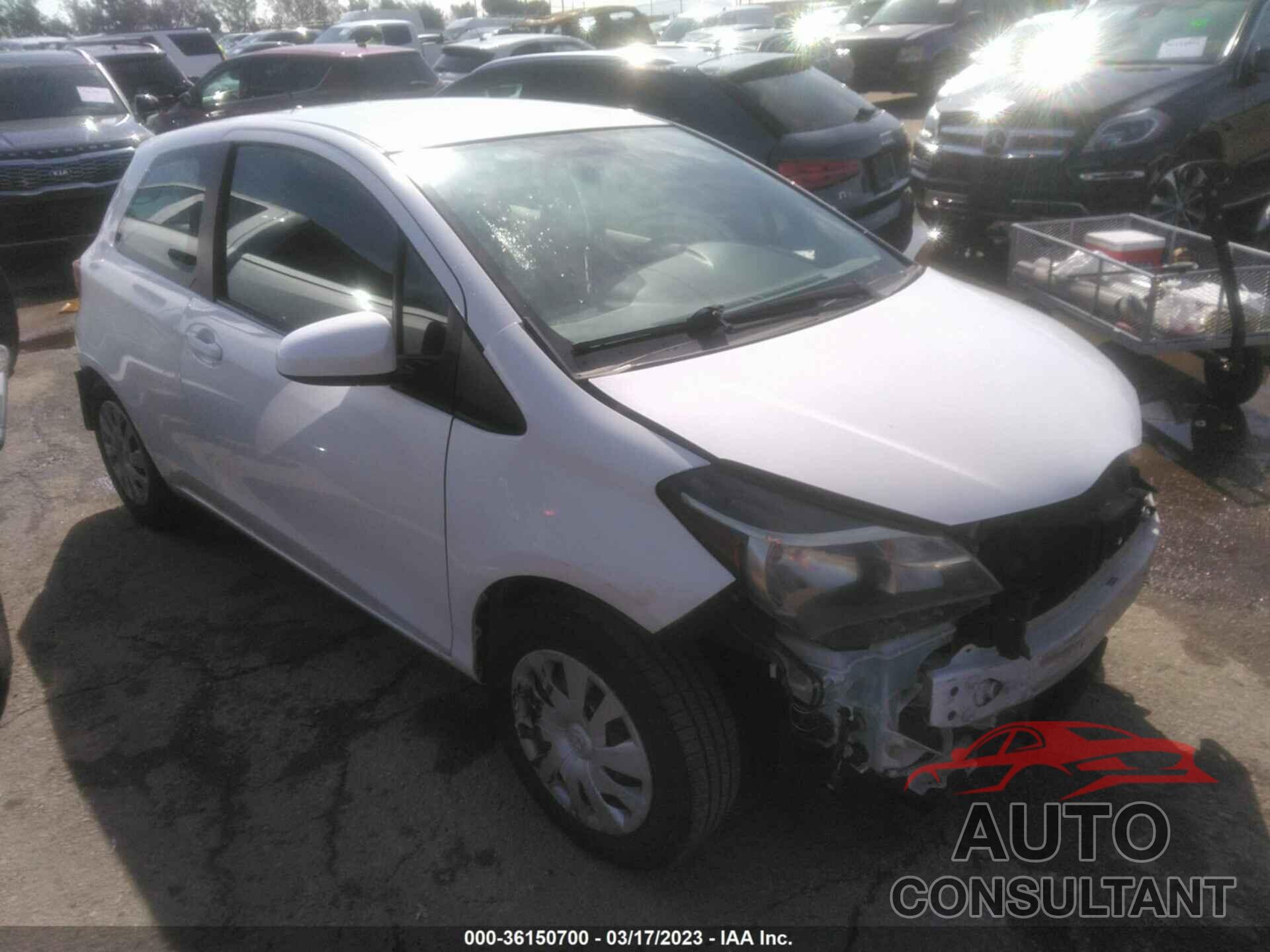 TOYOTA YARIS 2015 - VNKJTUD39FA049649
