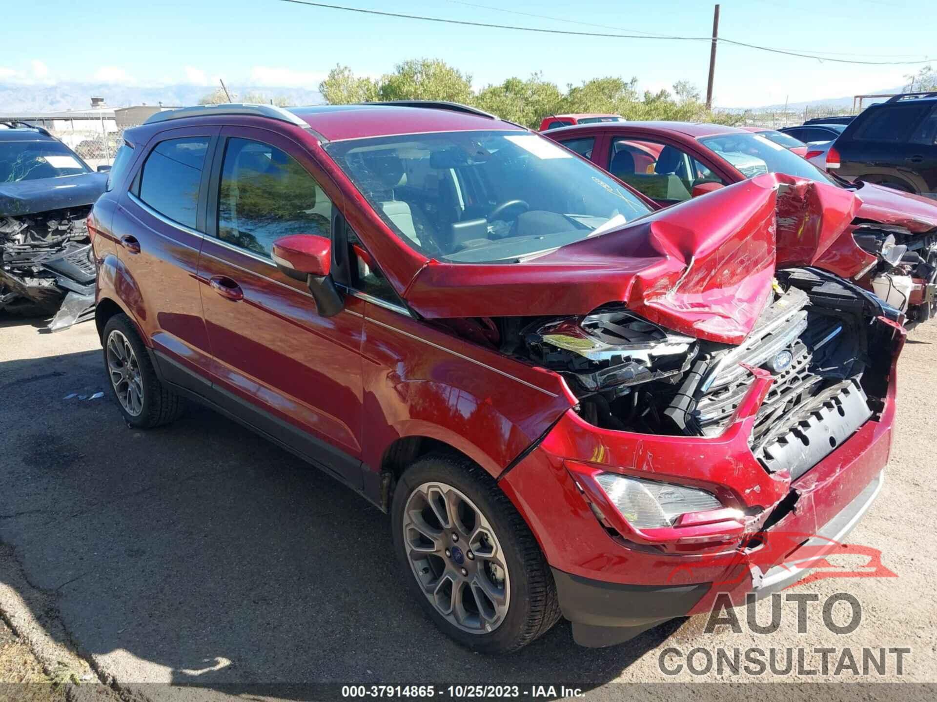 FORD ECOSPORT 2021 - MAJ3S2KE5MC443685