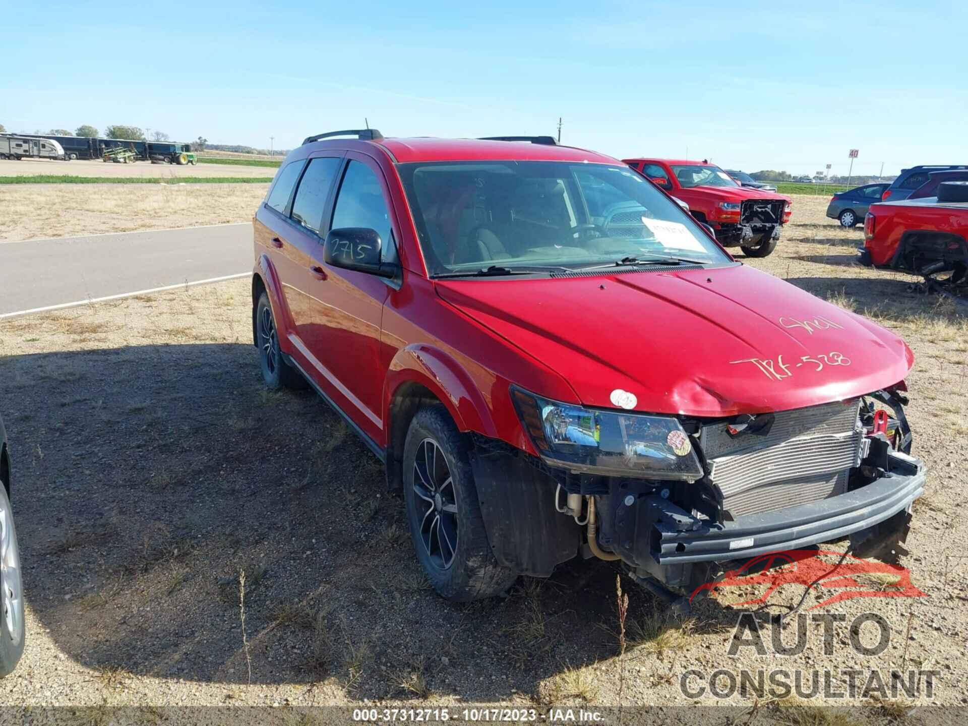 DODGE JOURNEY 2017 - 3C4PDDAGXHT615952