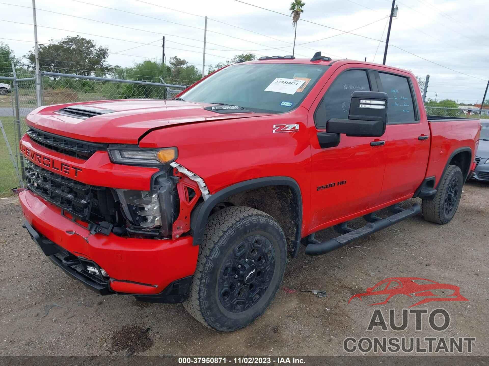 CHEVROLET SILVERADO 2500HD 2021 - 1GC4YNEY5MF284072