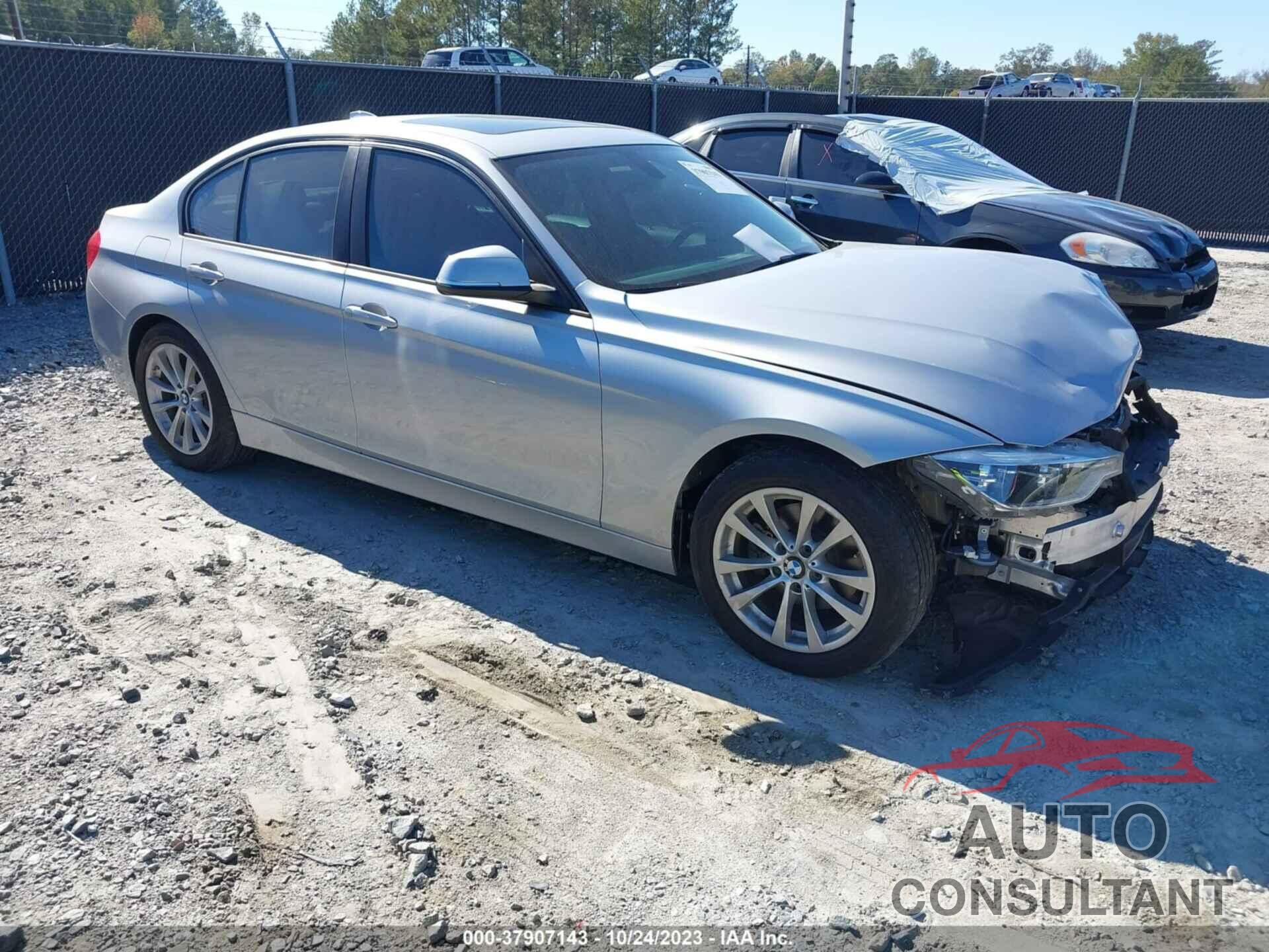 BMW 3 SERIES 2018 - WBA8E1G54JNU91928