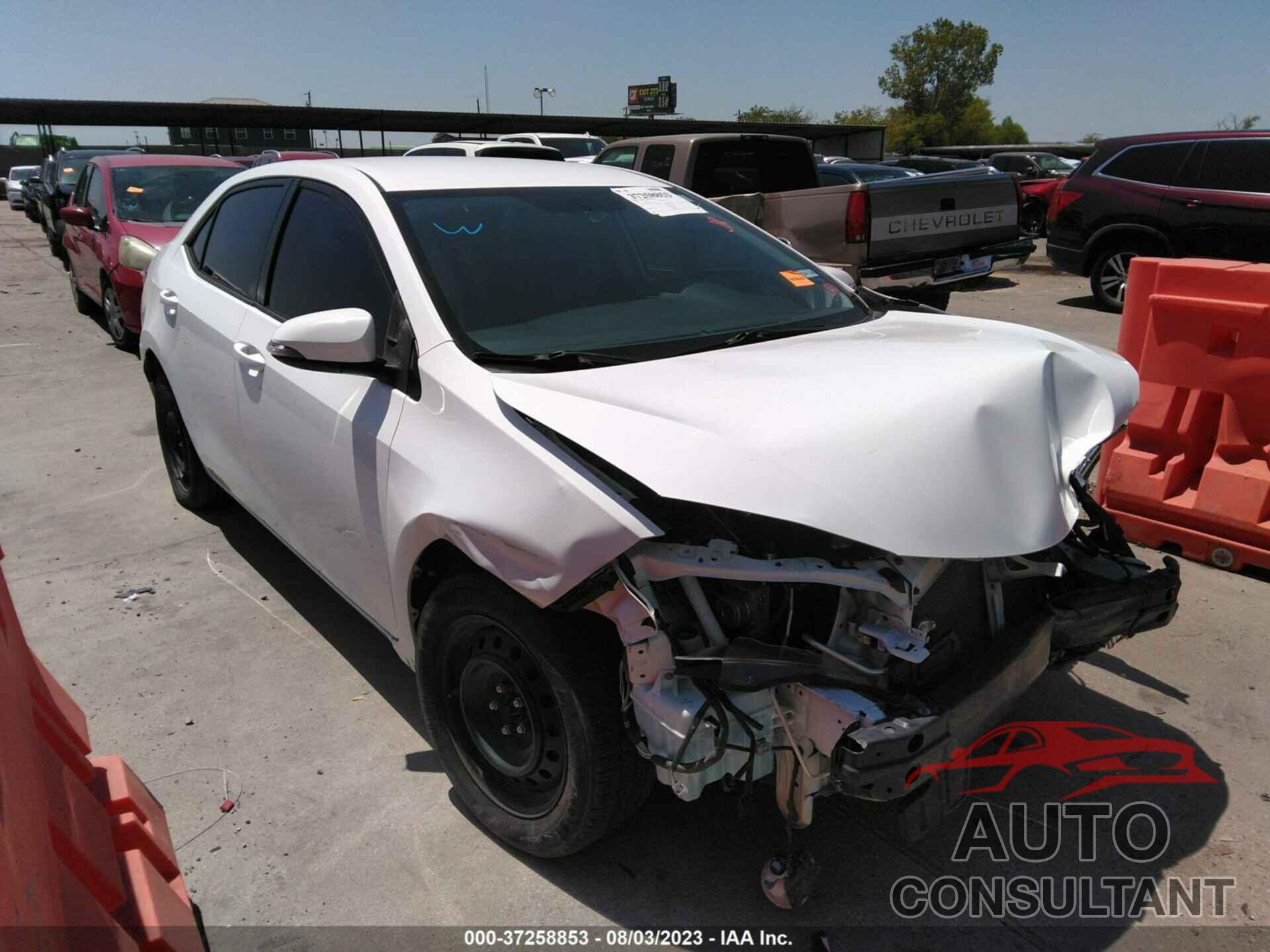 TOYOTA COROLLA 2016 - 2T1BURHE3GC497210