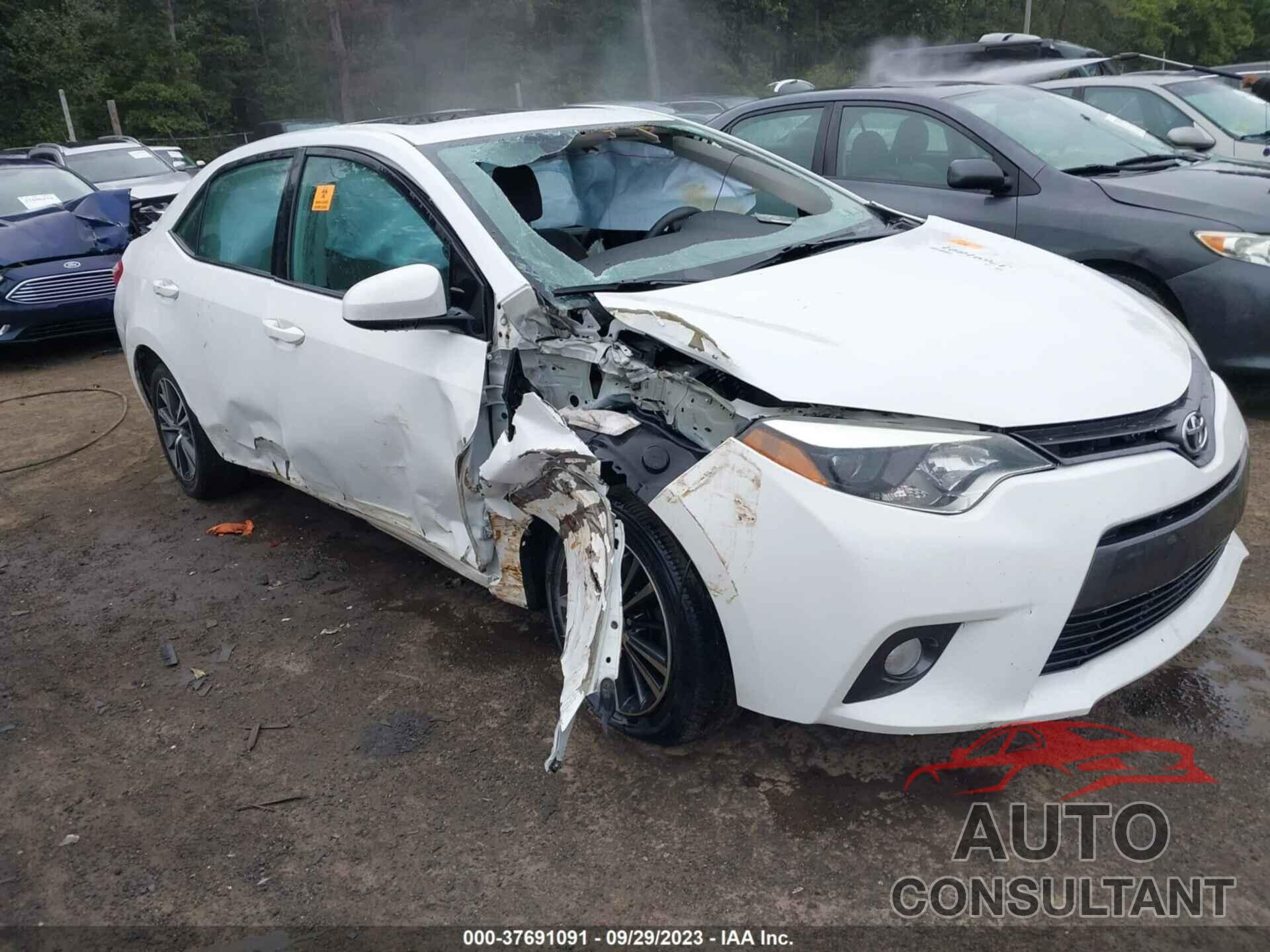 TOYOTA COROLLA 2016 - 2T1BURHEXGC566216
