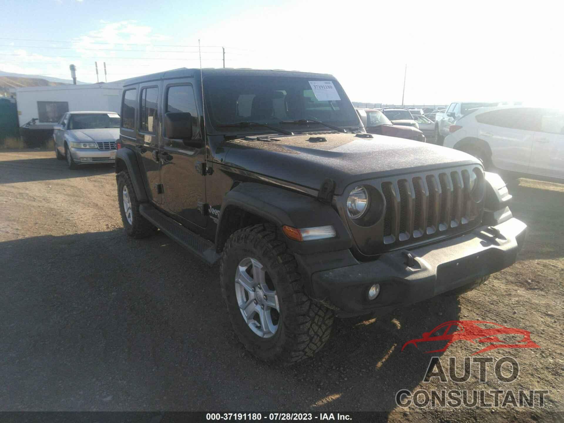 JEEP WRANGLER UNLIMITED 2018 - 1C4HJXDG2JW250600