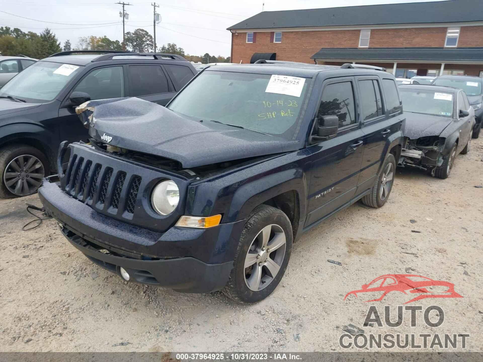 JEEP PATRIOT 2017 - 1C4NJPFA1HD131714