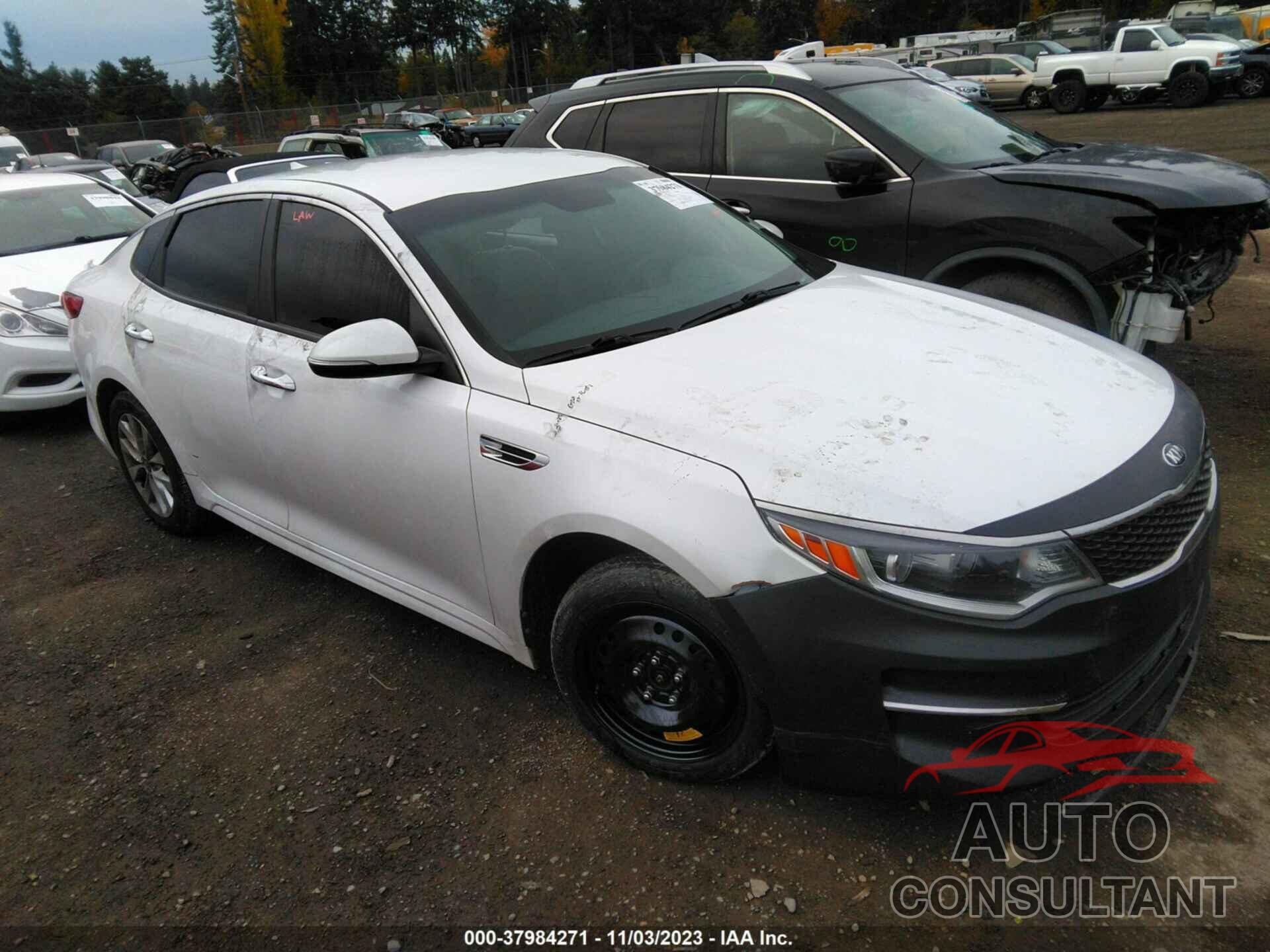 KIA OPTIMA 2016 - 5XXGT4L33GG037457