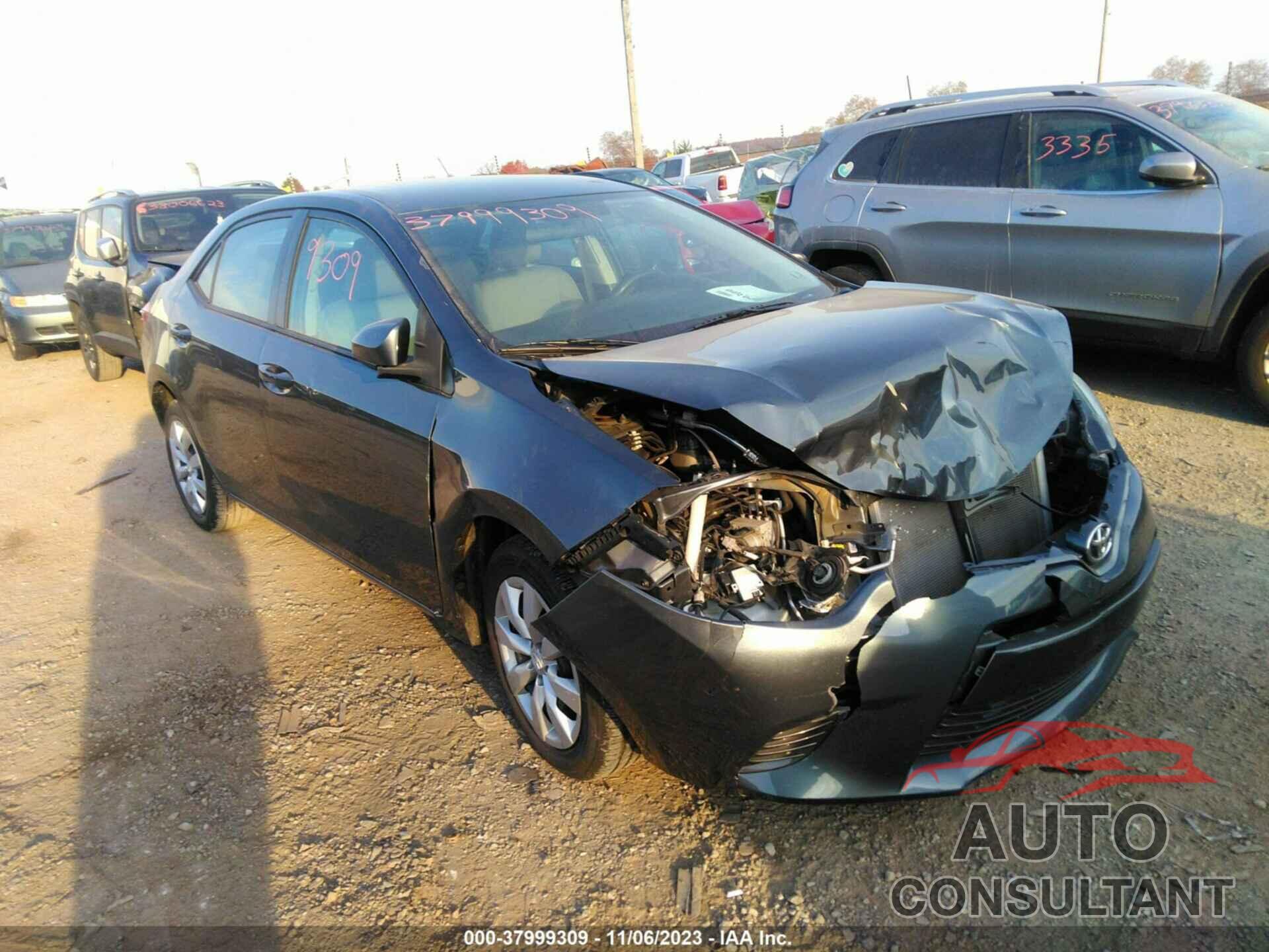 TOYOTA COROLLA 2016 - 2T1BURHE4GC696556