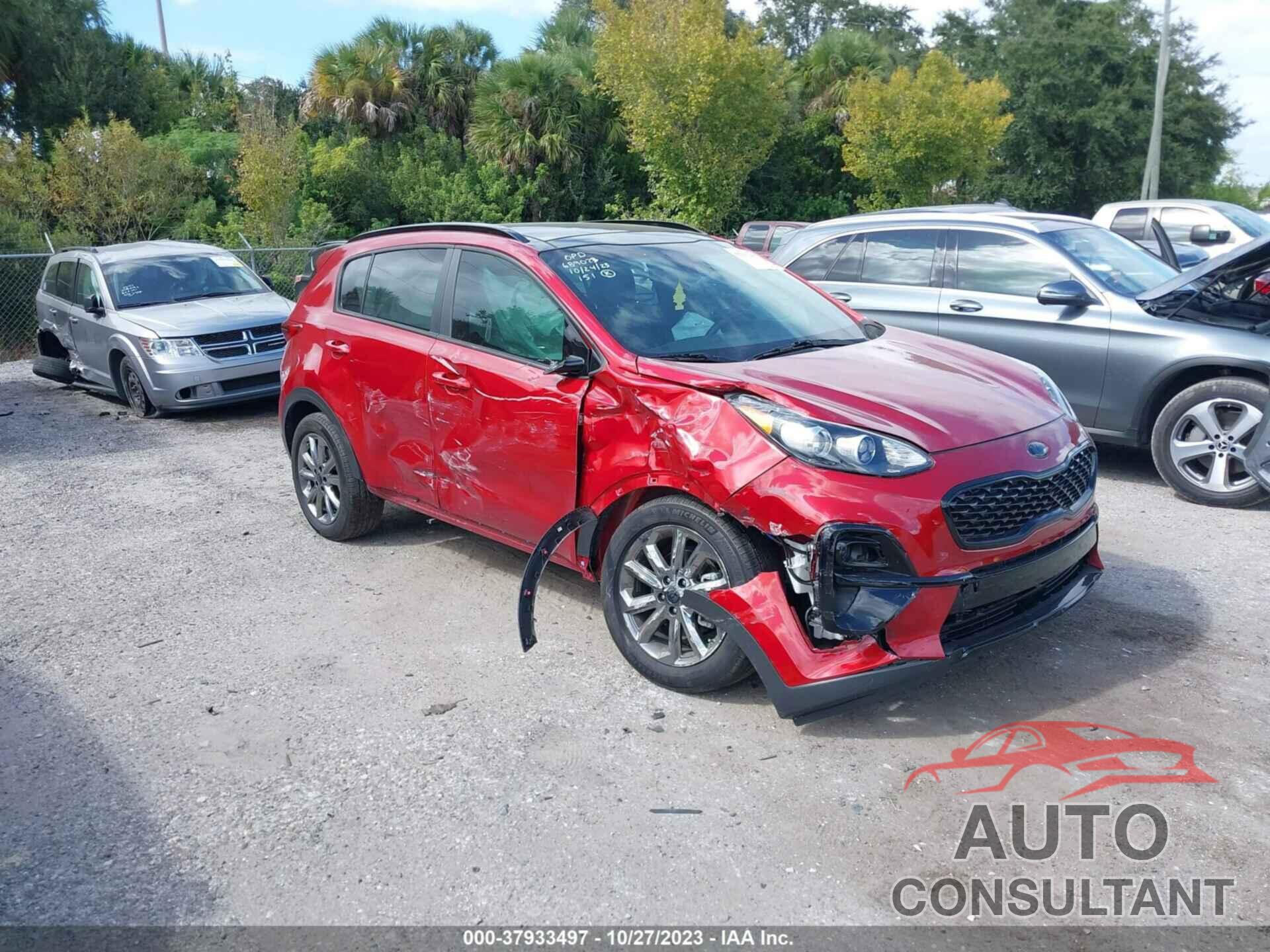 KIA SPORTAGE 2022 - KNDP63AC6N7959408