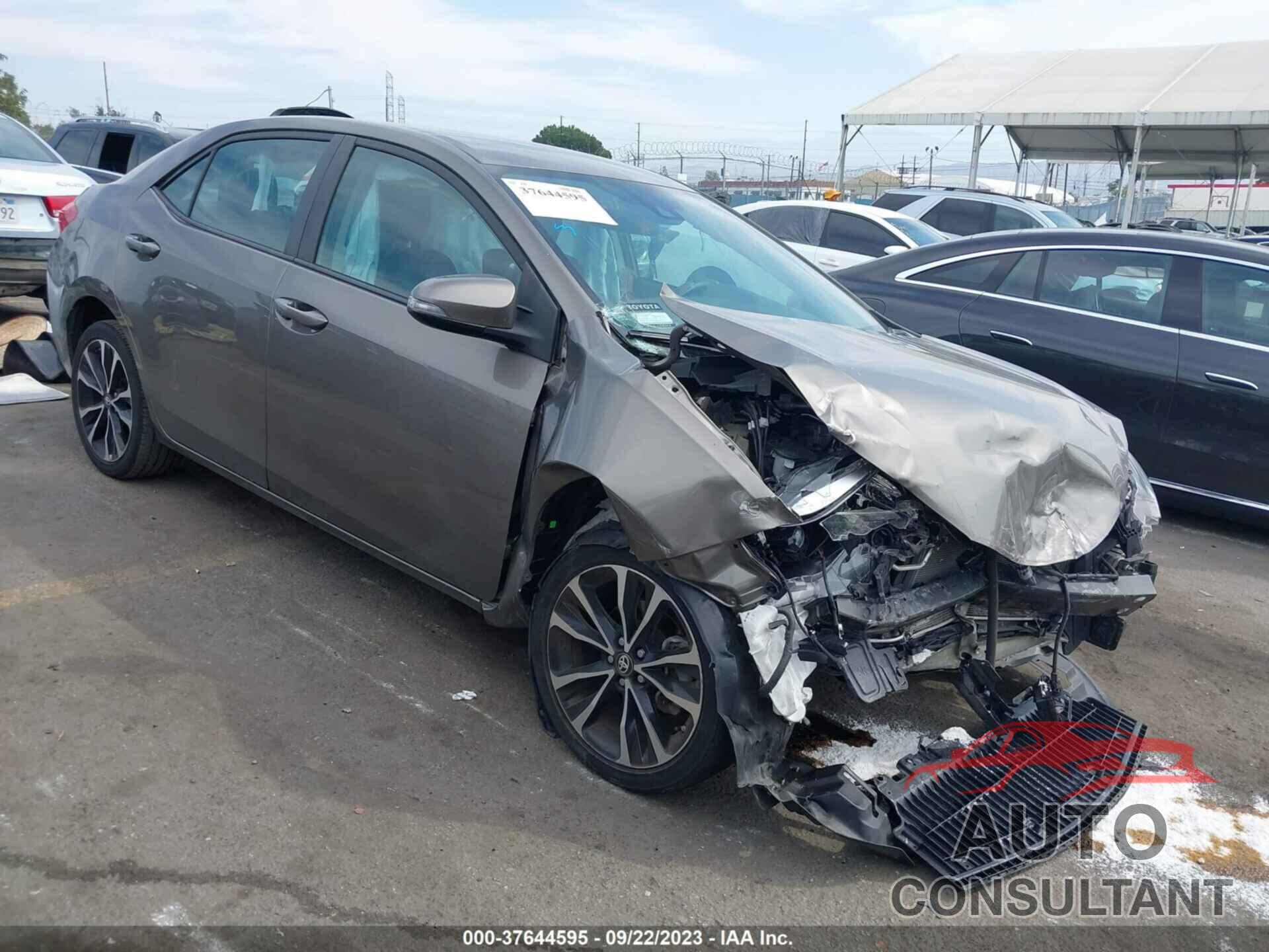 TOYOTA COROLLA 2019 - 2T1BURHE5KC142399