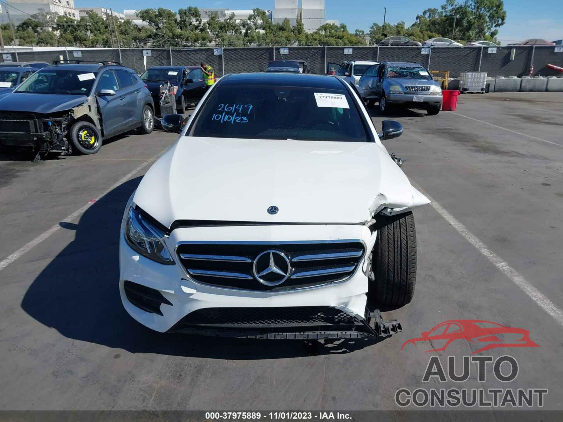 MERCEDES-BENZ E-CLASS 2019 - WDDZF4JB2KA646494