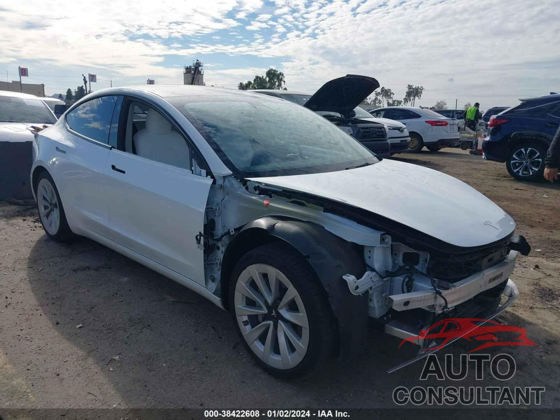 TESLA MODEL 3 2022 - 5YJ3E1EB8NF233101